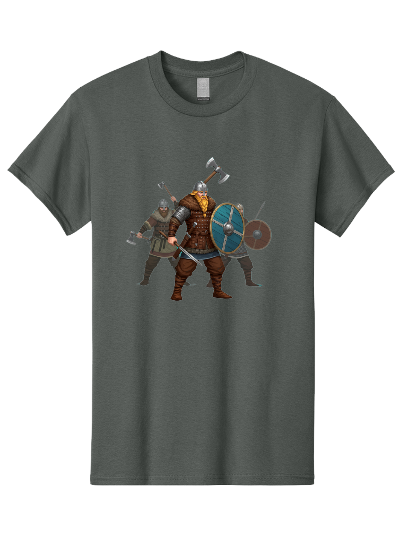 Viking-Warriors-2 Men'S Graphic Tee, 100% Cotton, Comfortable Casual Summer Wear, Machine Washable, Vintage Camera, Old Camera, Antique Camera, Black Camera, Classic Photography, Photography Equipment, Nostalgic Device, Film Camera, Camera Art Bah330 15