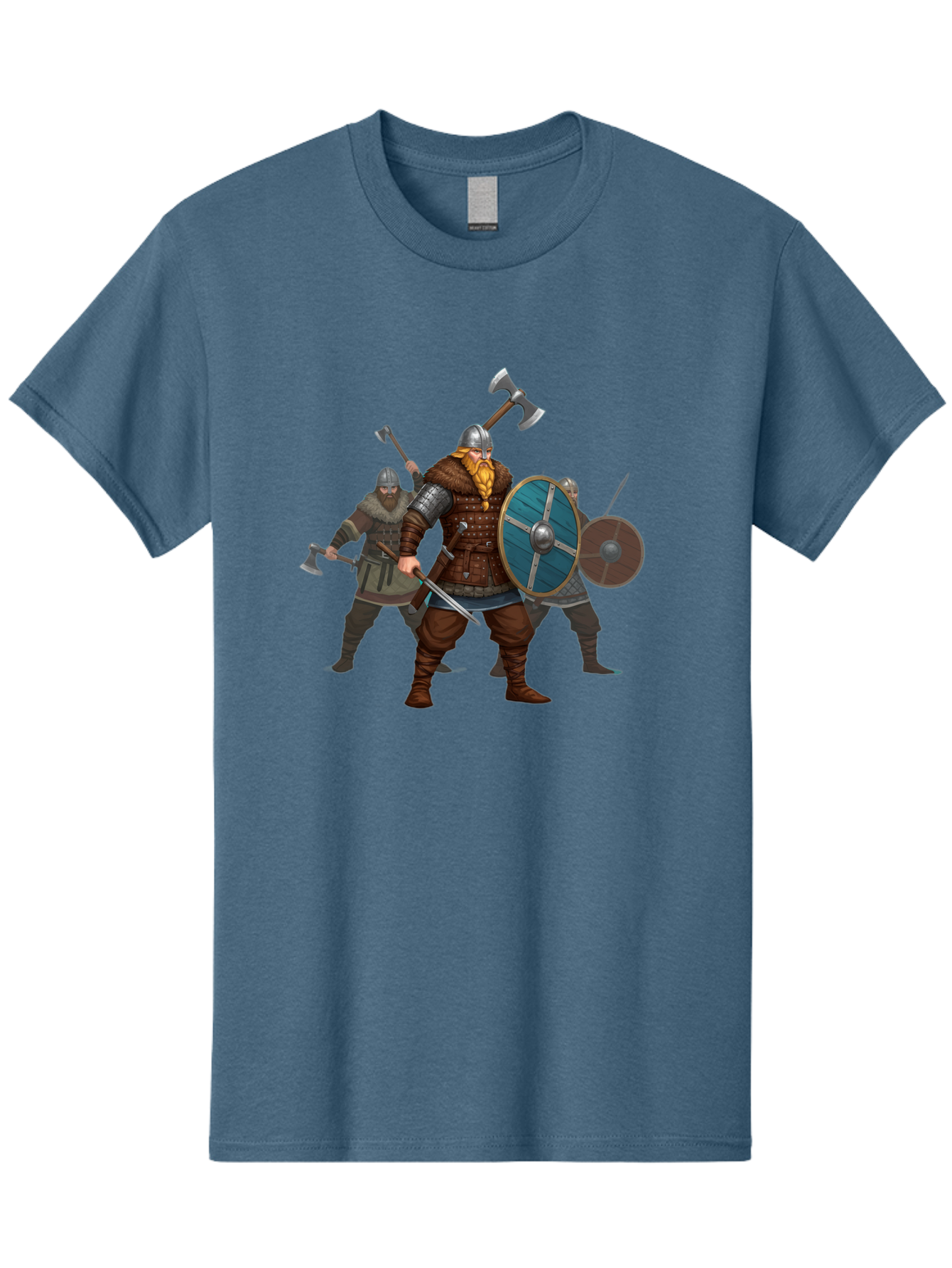 Viking-Warriors-2 Men'S Graphic Tee, 100% Cotton, Comfortable Casual Summer Wear, Machine Washable, Vintage Camera, Old Camera, Antique Camera, Black Camera, Classic Photography, Photography Equipment, Nostalgic Device, Film Camera, Camera Art Bah330 11