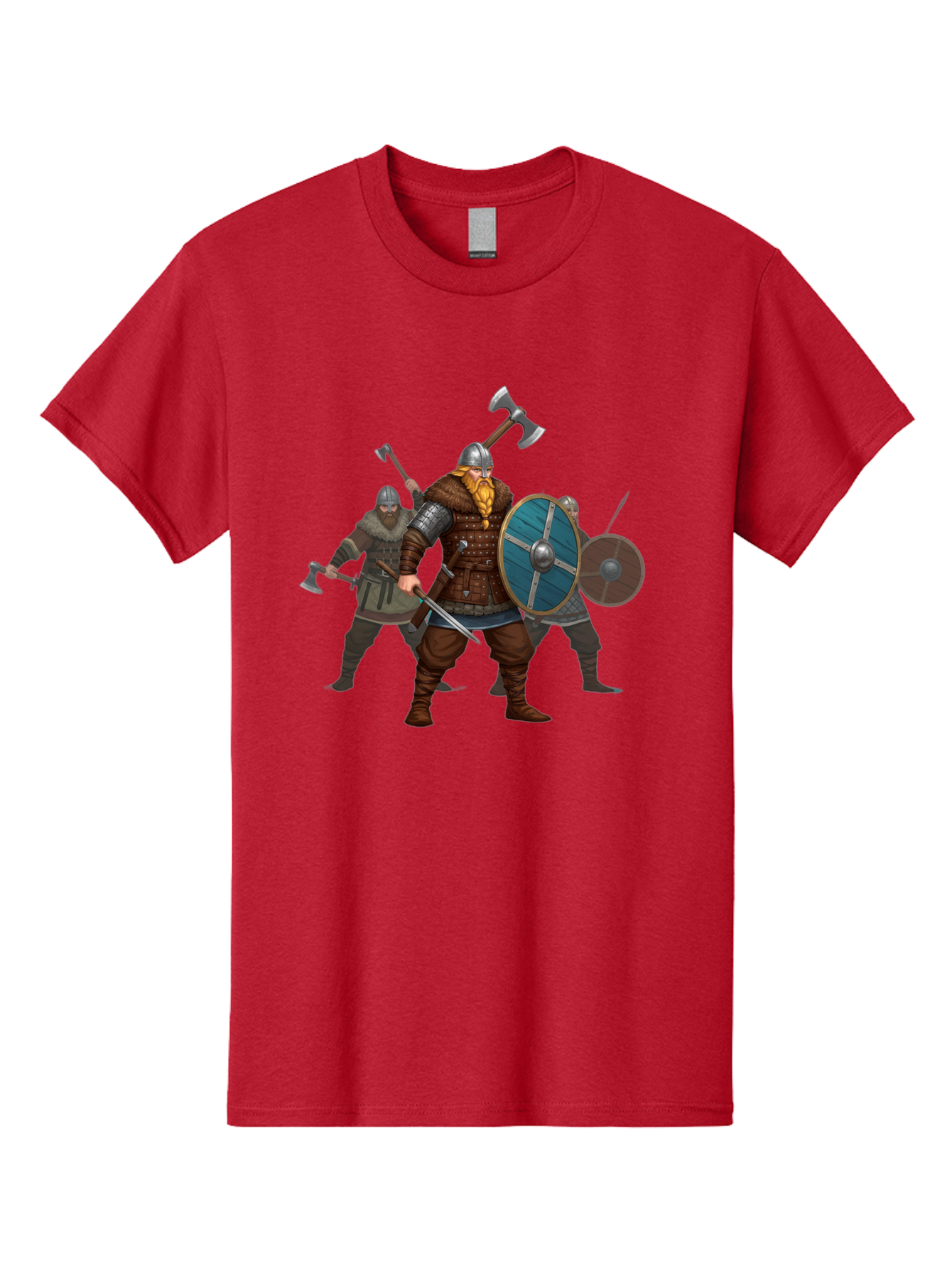 Viking-Warriors-2 Men'S Graphic Tee, 100% Cotton, Comfortable Casual Summer Wear, Machine Washable, Vintage Camera, Old Camera, Antique Camera, Black Camera, Classic Photography, Photography Equipment, Nostalgic Device, Film Camera, Camera Art Bah330 12