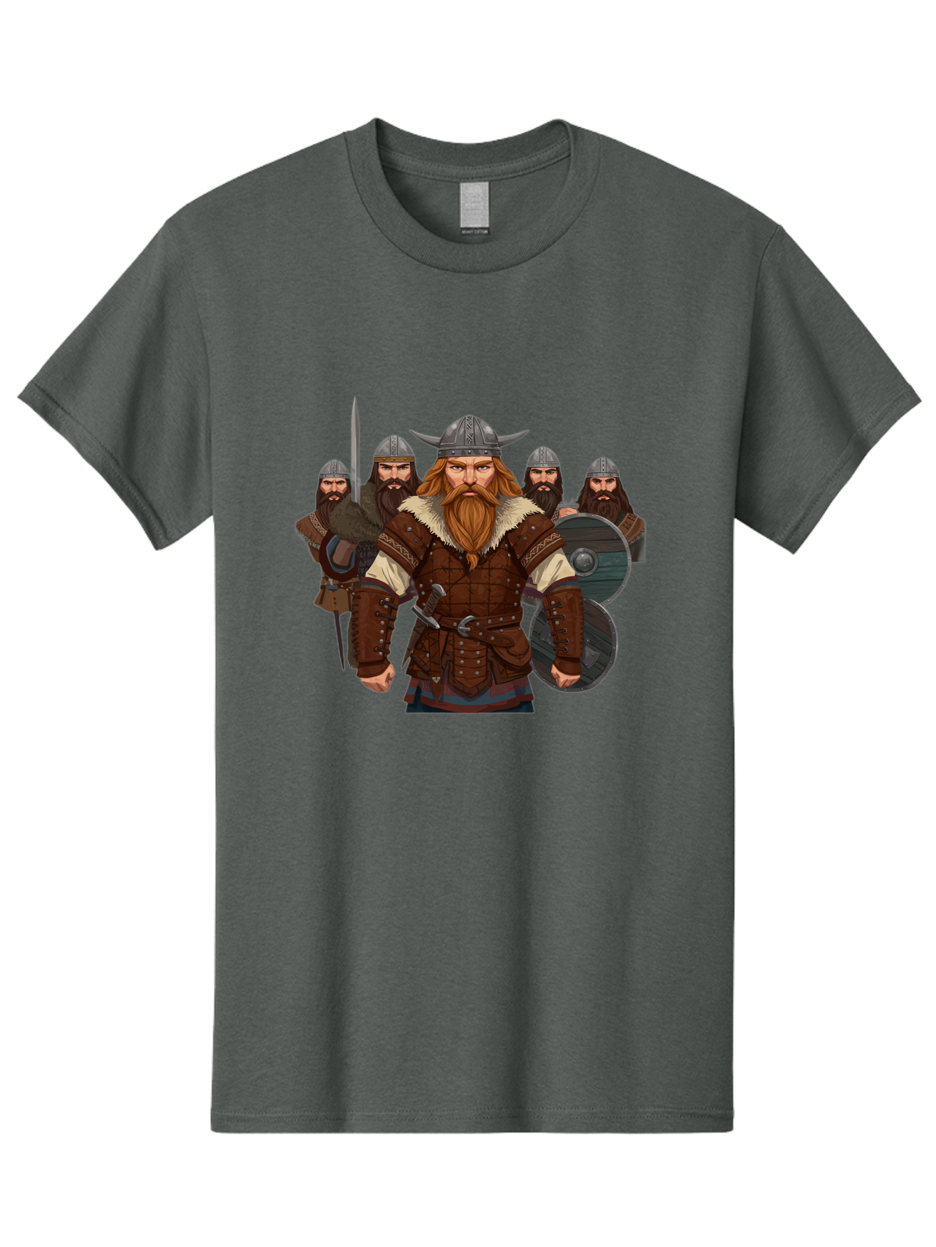Viking-Warriors-3 Men'S Graphic Tee, 100% Cotton, Comfortable Casual Summer Wear, Machine Washable, Vintage Camera, Old Camera, Antique Camera, Black Camera, Classic Photography, Photography Equipment, Nostalgic Device, Film Camera, Camera Art Bah331 4