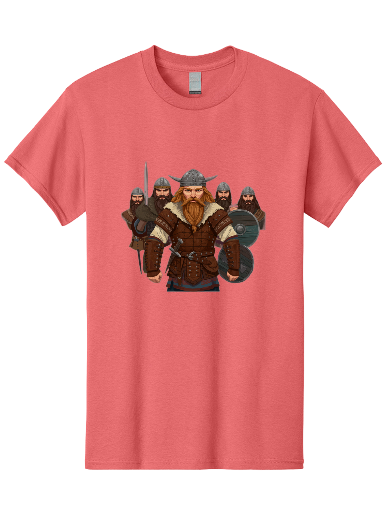 Viking-Warriors-3 Men'S Graphic Tee, 100% Cotton, Comfortable Casual Summer Wear, Machine Washable, Vintage Camera, Old Camera, Antique Camera, Black Camera, Classic Photography, Photography Equipment, Nostalgic Device, Film Camera, Camera Art Bah331 12