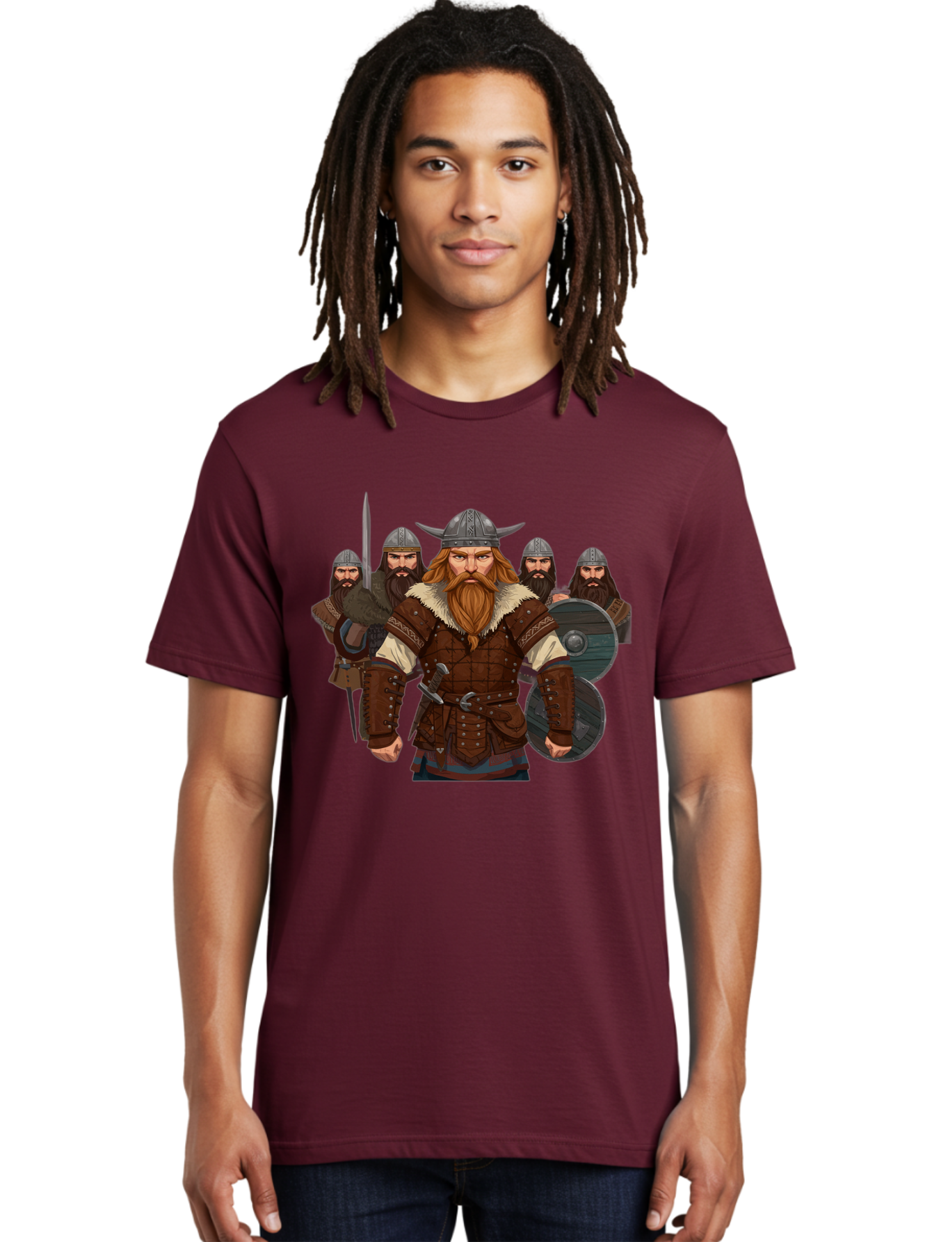 Viking-Warriors-3 Men'S Graphic Tee, 100% Cotton, Comfortable Casual Summer Wear, Machine Washable, Vintage Camera, Old Camera, Antique Camera, Black Camera, Classic Photography, Photography Equipment, Nostalgic Device, Film Camera, Camera Art Bah331 20