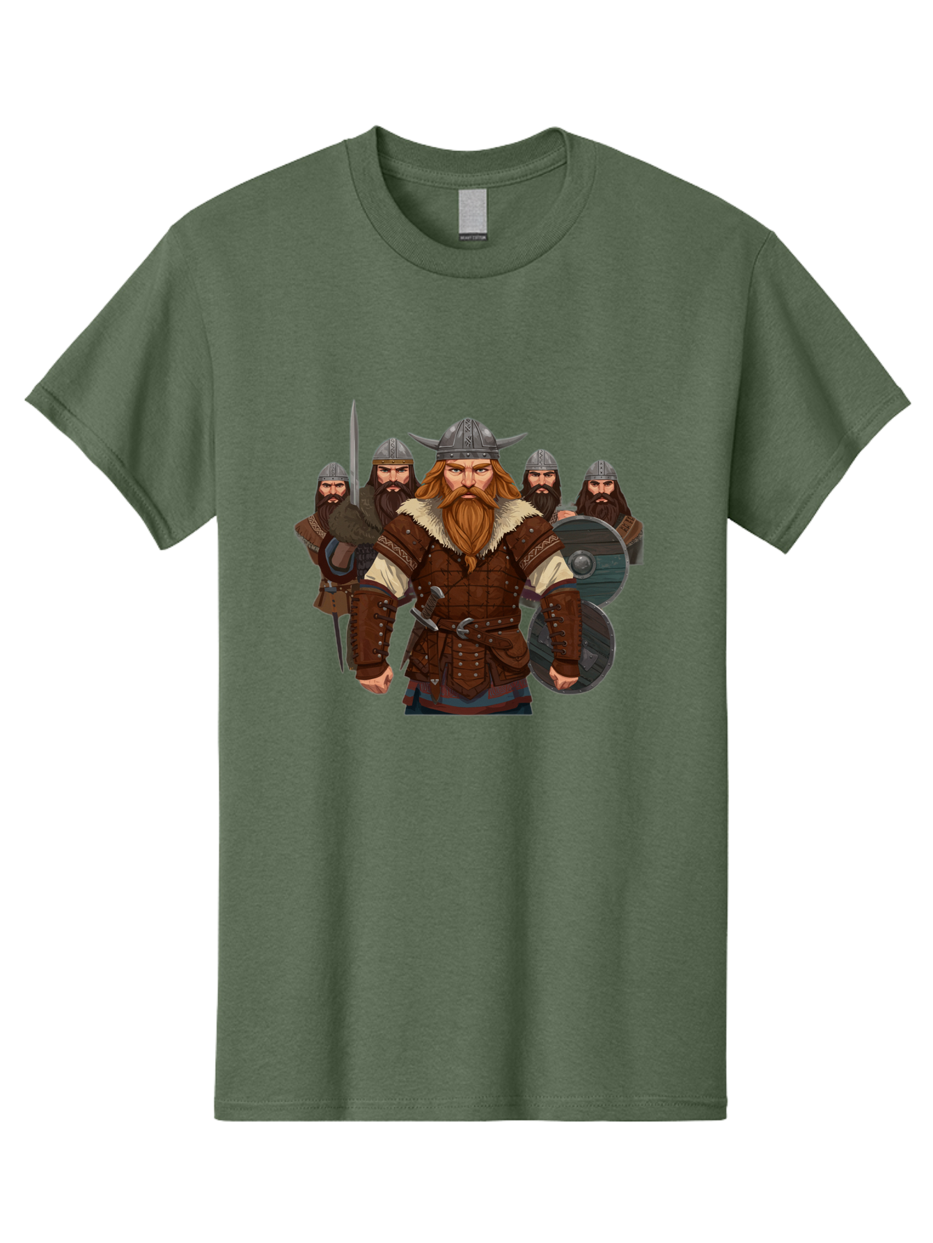 Viking-Warriors-3 Men'S Graphic Tee, 100% Cotton, Comfortable Casual Summer Wear, Machine Washable, Vintage Camera, Old Camera, Antique Camera, Black Camera, Classic Photography, Photography Equipment, Nostalgic Device, Film Camera, Camera Art Bah331 7