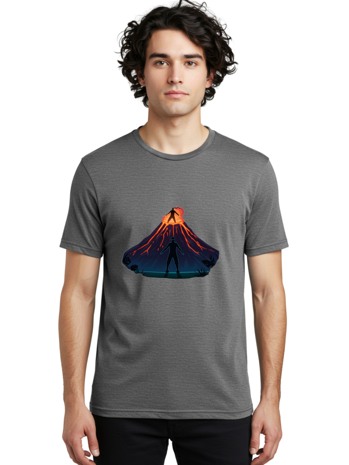 Volcano-Eruption Men'S Graphic Tee, 100% Cotton, Comfortable Casual Summer Wear, Machine Washable, Vintage Camera, Old Camera, Antique Camera, Black Camera, Classic Photography, Photography Equipment, Nostalgic Device, Film Camera, Camera Art Bah351 16