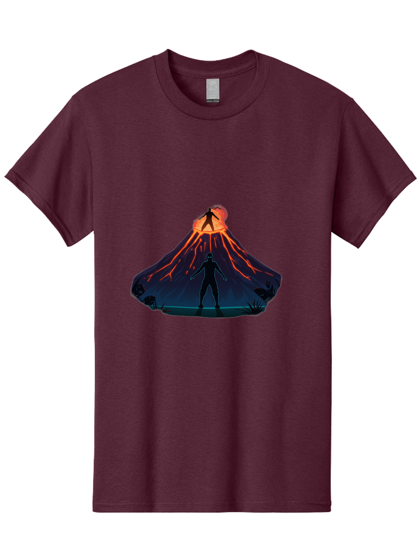 Volcano-Eruption Men'S Graphic Tee, 100% Cotton, Comfortable Casual Summer Wear, Machine Washable, Vintage Camera, Old Camera, Antique Camera, Black Camera, Classic Photography, Photography Equipment, Nostalgic Device, Film Camera, Camera Art Bah351 3
