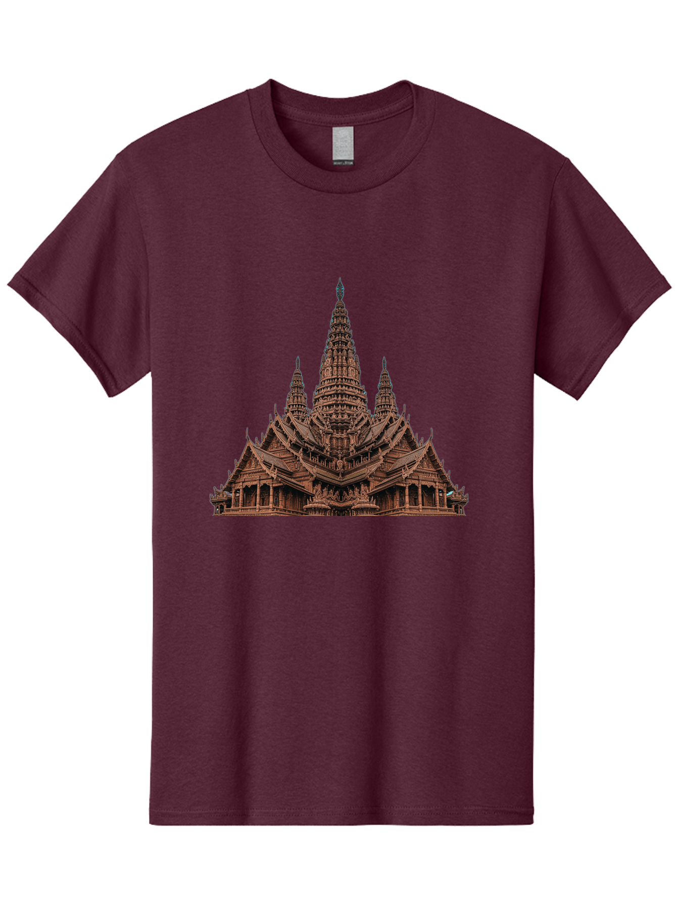 Wat-Arun-1 Men'S Graphic Tee, 100% Cotton, Comfortable Casual Summer Wear, Machine Washable, Vintage Camera, Old Camera, Antique Camera, Black Camera, Classic Photography, Photography Equipment, Nostalgic Device, Film Camera, Camera Art Bah357 15