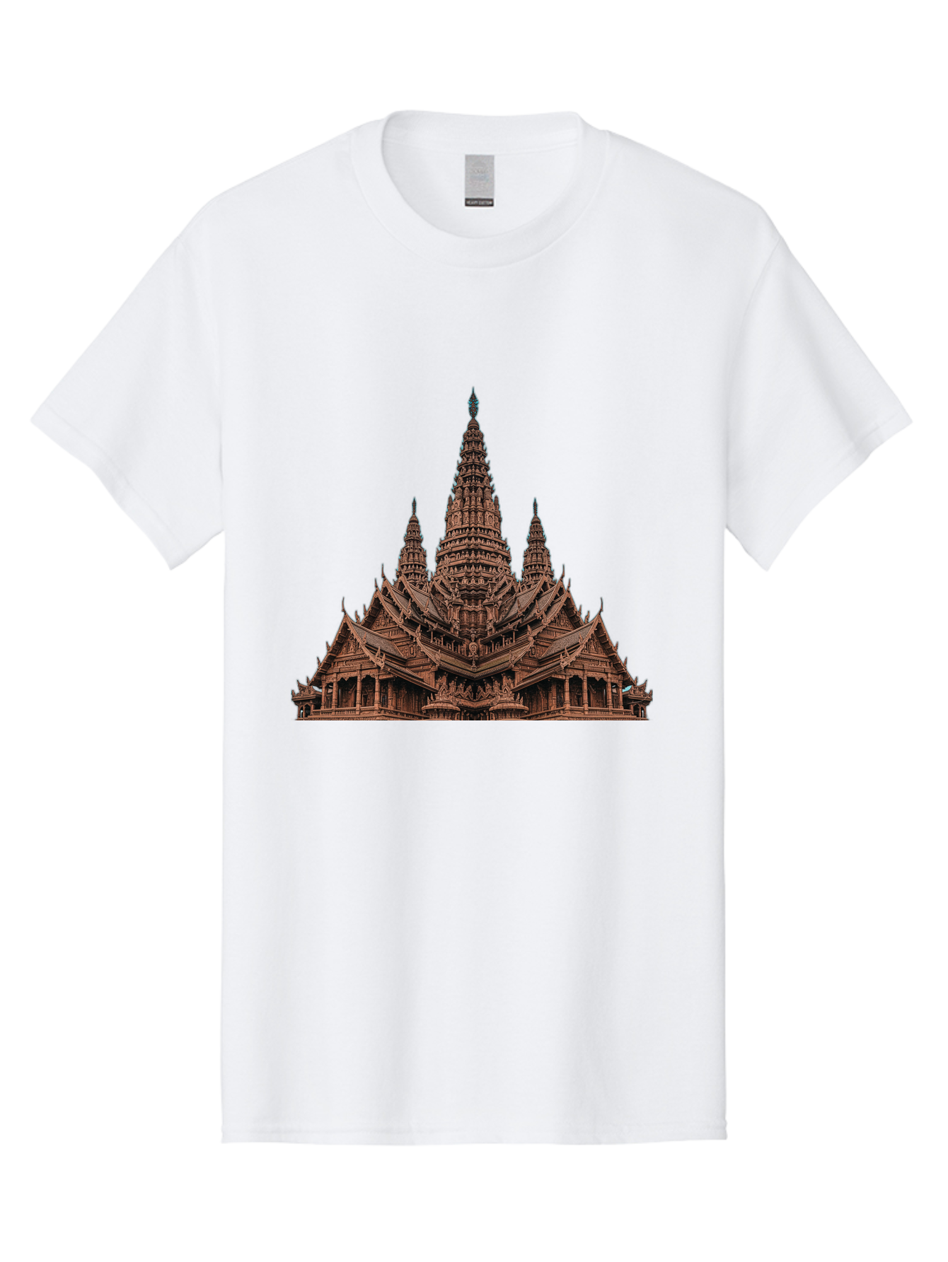 Wat-Arun-1 Men'S Graphic Tee, 100% Cotton, Comfortable Casual Summer Wear, Machine Washable, Vintage Camera, Old Camera, Antique Camera, Black Camera, Classic Photography, Photography Equipment, Nostalgic Device, Film Camera, Camera Art Bah357 7