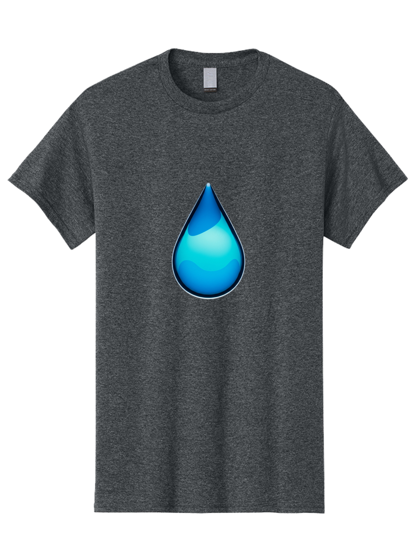 Water-Droplet-1 Men'S Graphic Tee, 100% Cotton, Comfortable Casual Summer Wear, Machine Washable, Vintage Camera, Old Camera, Antique Camera, Black Camera, Classic Photography, Photography Equipment, Nostalgic Device, Film Camera, Camera Art Bah360 7