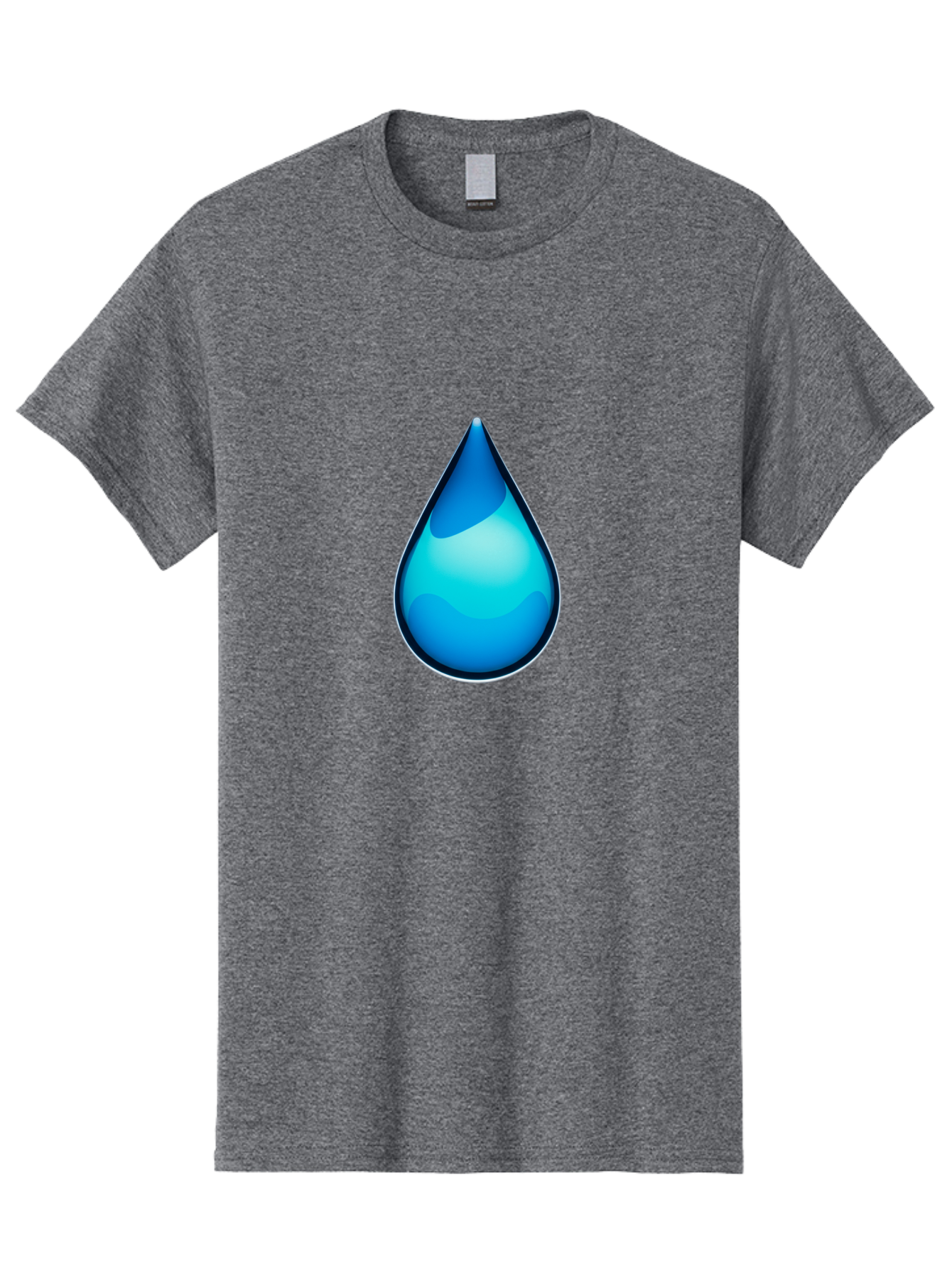 Water-Droplet-1 Men'S Graphic Tee, 100% Cotton, Comfortable Casual Summer Wear, Machine Washable, Vintage Camera, Old Camera, Antique Camera, Black Camera, Classic Photography, Photography Equipment, Nostalgic Device, Film Camera, Camera Art Bah360 9