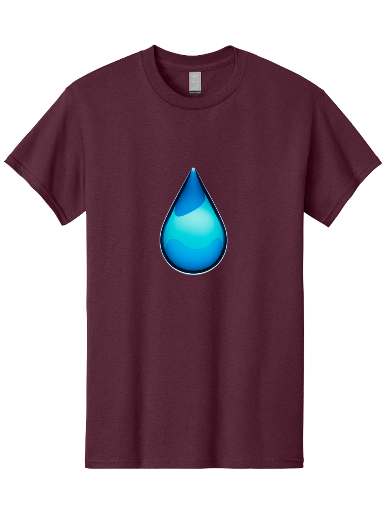Water-Droplet-1 Men'S Graphic Tee, 100% Cotton, Comfortable Casual Summer Wear, Machine Washable, Vintage Camera, Old Camera, Antique Camera, Black Camera, Classic Photography, Photography Equipment, Nostalgic Device, Film Camera, Camera Art Bah360 3
