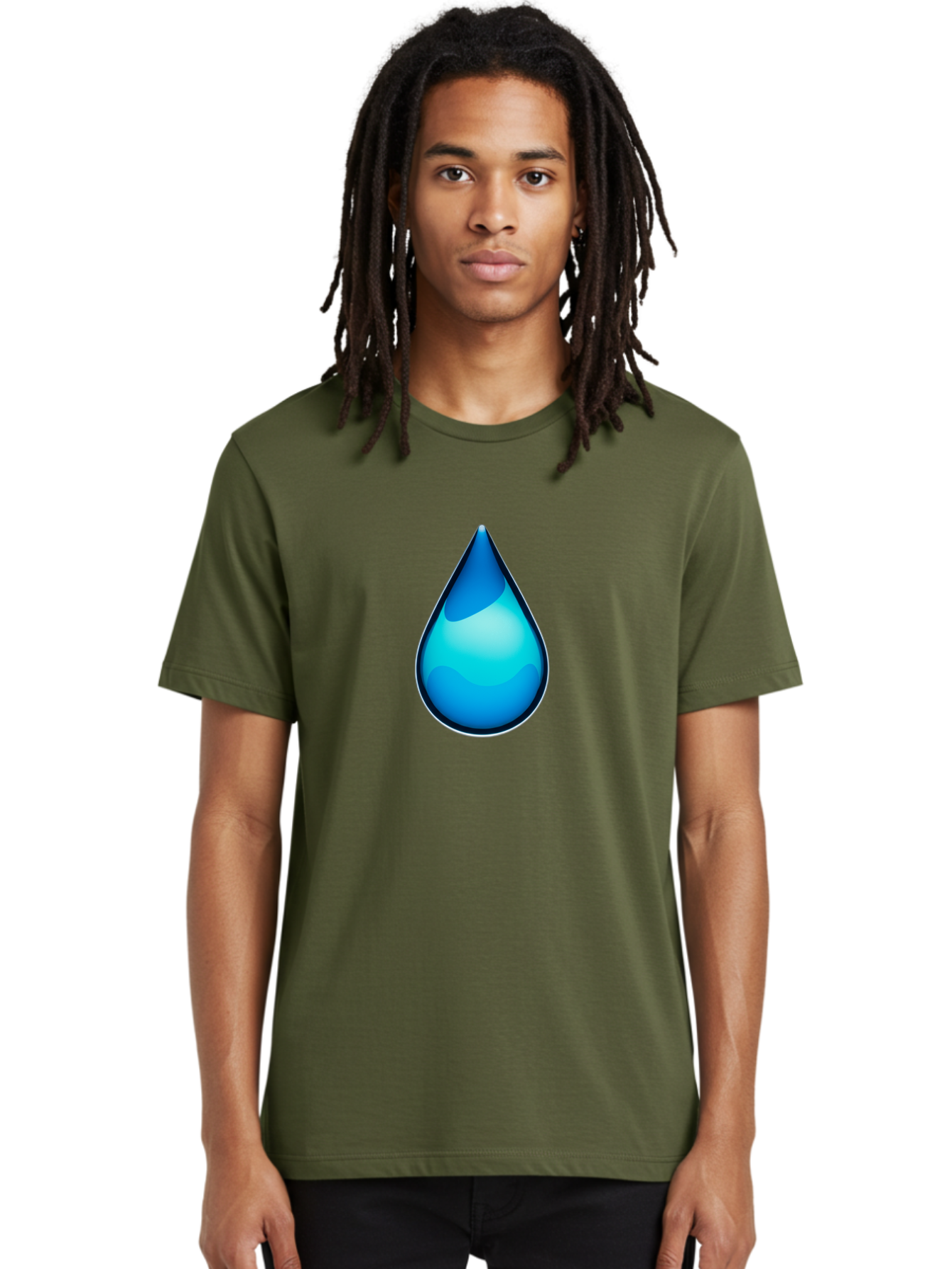 Water-Droplet-1 Men'S Graphic Tee, 100% Cotton, Comfortable Casual Summer Wear, Machine Washable, Vintage Camera, Old Camera, Antique Camera, Black Camera, Classic Photography, Photography Equipment, Nostalgic Device, Film Camera, Camera Art Bah360 25