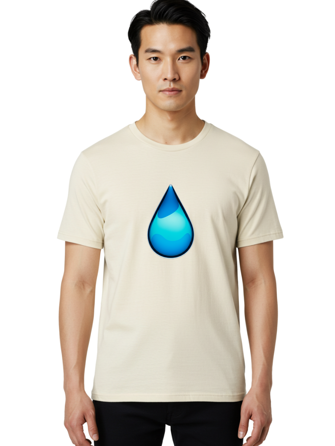 Water-Droplet-1 Men'S Graphic Tee, 100% Cotton, Comfortable Casual Summer Wear, Machine Washable, Vintage Camera, Old Camera, Antique Camera, Black Camera, Classic Photography, Photography Equipment, Nostalgic Device, Film Camera, Camera Art Bah360 27
