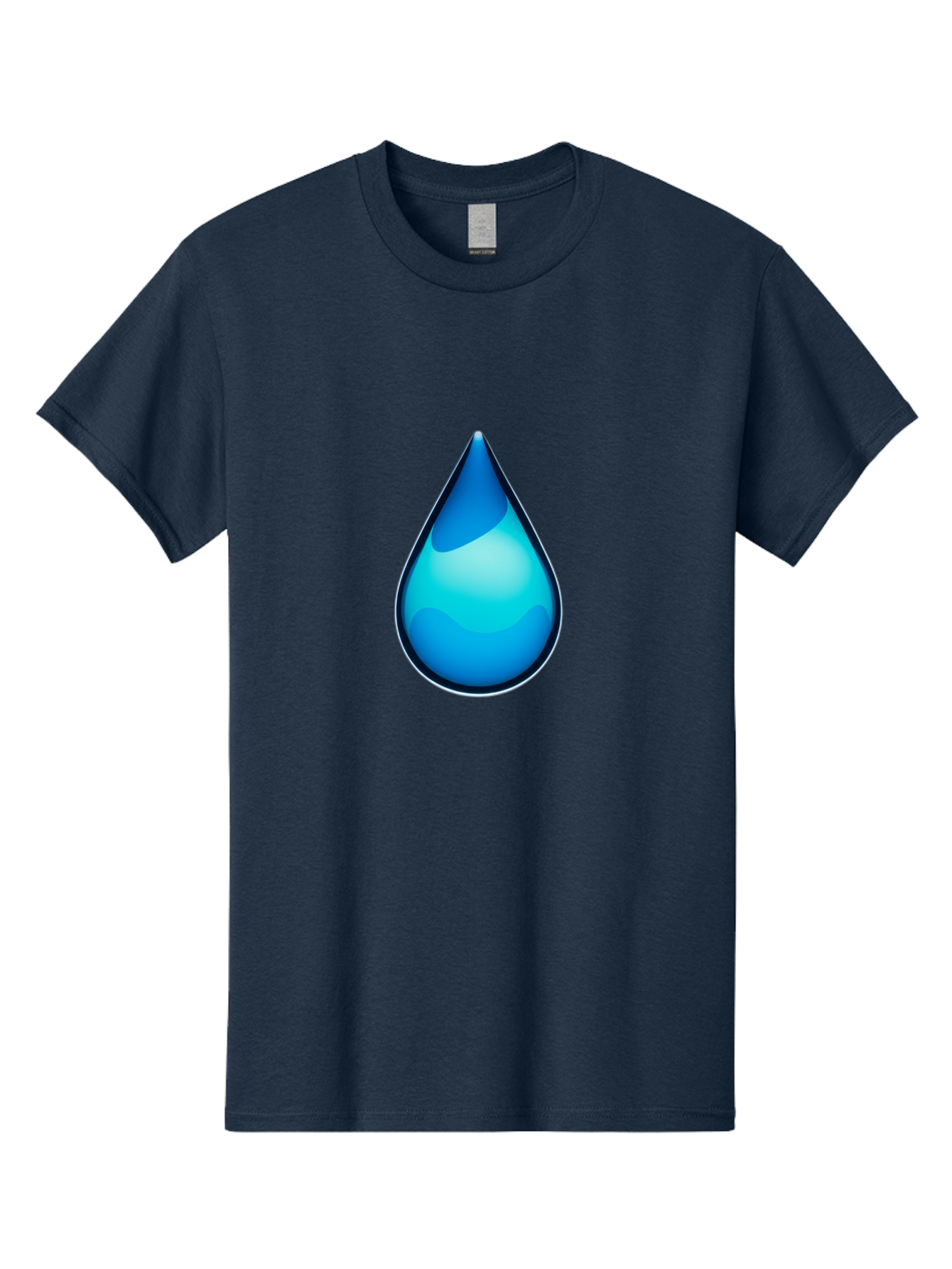 Water-Droplet-1 Men'S Graphic Tee, 100% Cotton, Comfortable Casual Summer Wear, Machine Washable, Vintage Camera, Old Camera, Antique Camera, Black Camera, Classic Photography, Photography Equipment, Nostalgic Device, Film Camera, Camera Art Bah360 11