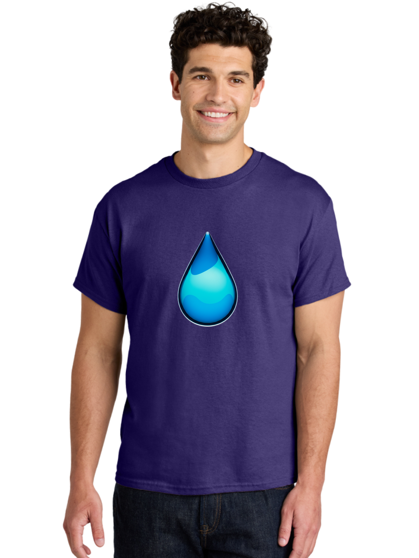 Water-Droplet-1 Men'S Graphic Tee, 100% Cotton, Comfortable Casual Summer Wear, Machine Washable, Vintage Camera, Old Camera, Antique Camera, Black Camera, Classic Photography, Photography Equipment, Nostalgic Device, Film Camera, Camera Art Bah360 20