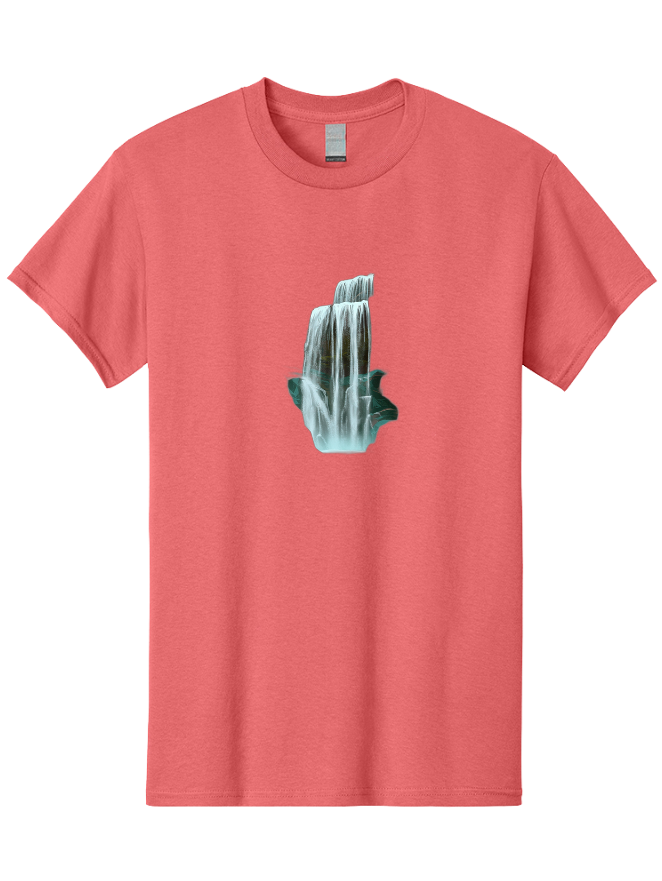 Waterfall Men'S Graphic Tee, 100% Cotton, Comfortable Casual Summer Wear, Machine Washable, Vintage Camera, Old Camera, Antique Camera, Black Camera, Classic Photography, Photography Equipment, Nostalgic Device, Film Camera, Camera Art Bah362 12