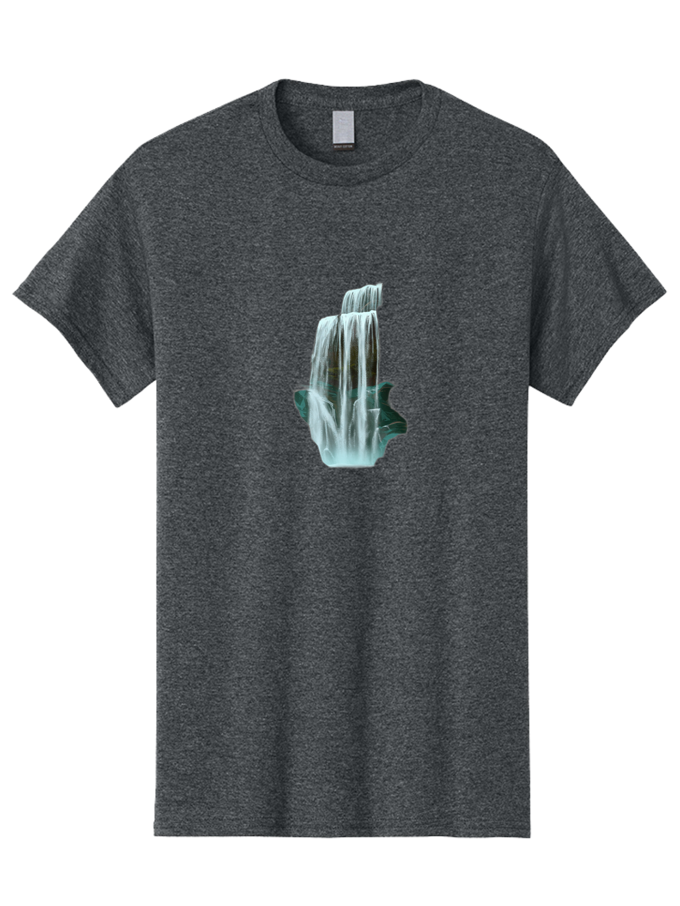 Waterfall Men'S Graphic Tee, 100% Cotton, Comfortable Casual Summer Wear, Machine Washable, Vintage Camera, Old Camera, Antique Camera, Black Camera, Classic Photography, Photography Equipment, Nostalgic Device, Film Camera, Camera Art Bah362 14