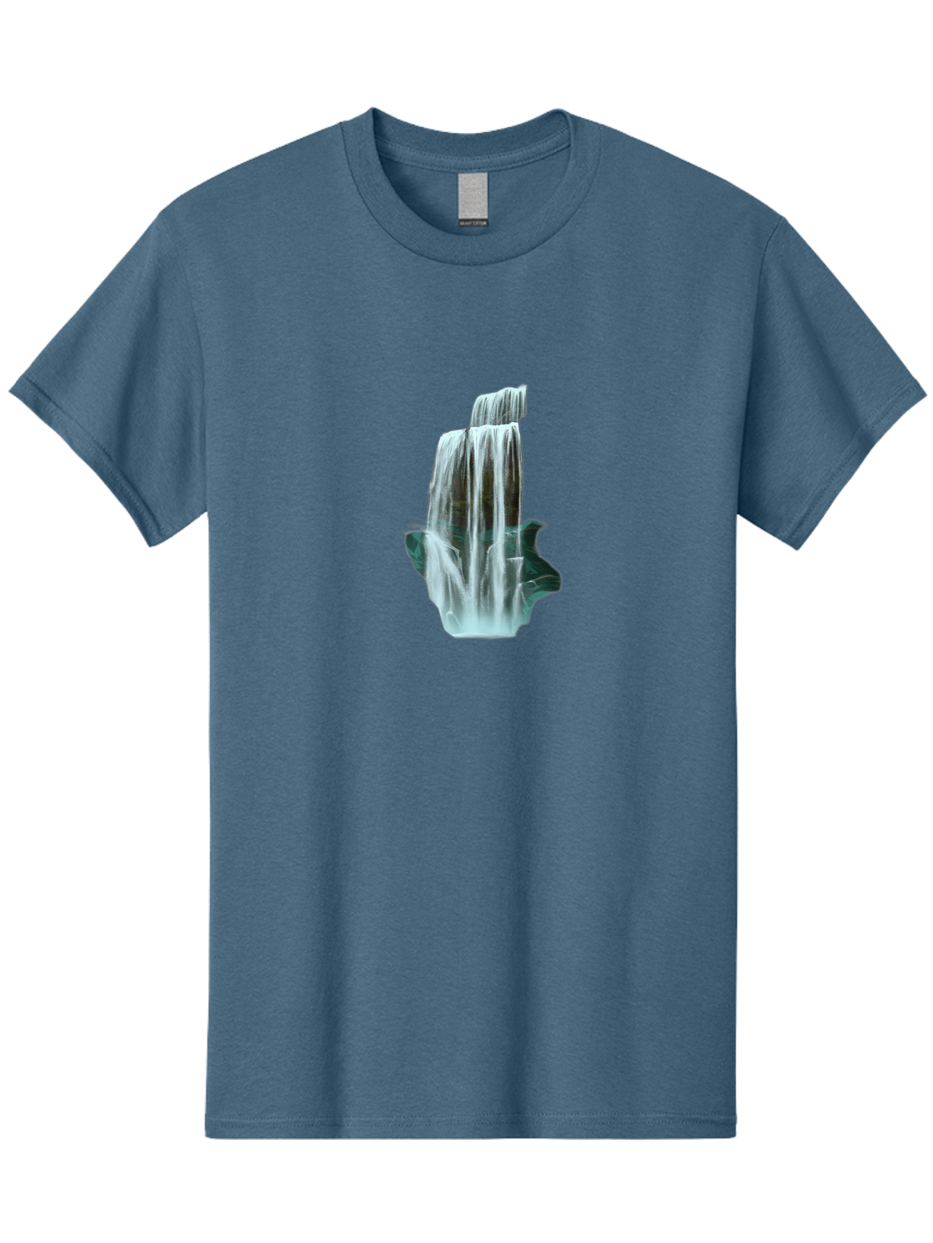 Waterfall Men'S Graphic Tee, 100% Cotton, Comfortable Casual Summer Wear, Machine Washable, Vintage Camera, Old Camera, Antique Camera, Black Camera, Classic Photography, Photography Equipment, Nostalgic Device, Film Camera, Camera Art Bah362 9