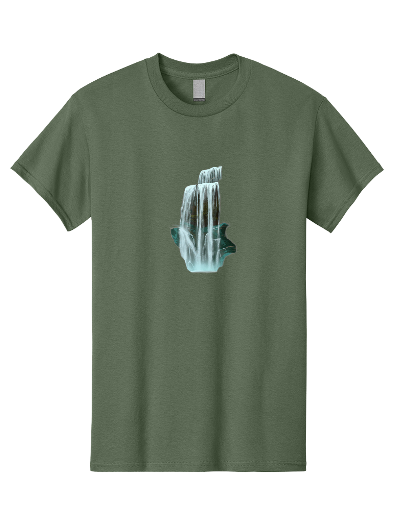 Waterfall Men'S Graphic Tee, 100% Cotton, Comfortable Casual Summer Wear, Machine Washable, Vintage Camera, Old Camera, Antique Camera, Black Camera, Classic Photography, Photography Equipment, Nostalgic Device, Film Camera, Camera Art Bah362 8