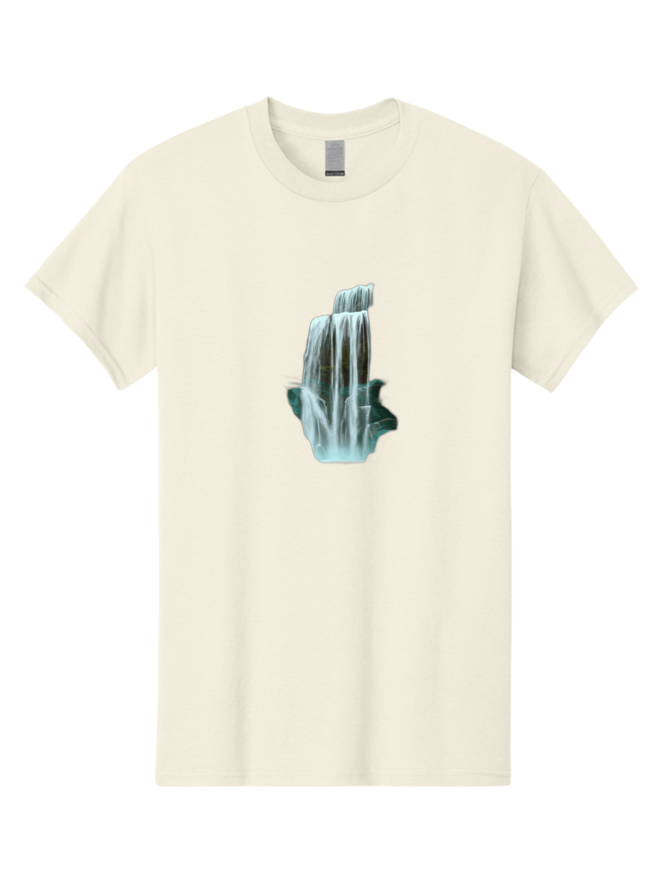Waterfall Men'S Graphic Tee, 100% Cotton, Comfortable Casual Summer Wear, Machine Washable, Vintage Camera, Old Camera, Antique Camera, Black Camera, Classic Photography, Photography Equipment, Nostalgic Device, Film Camera, Camera Art Bah362 7
