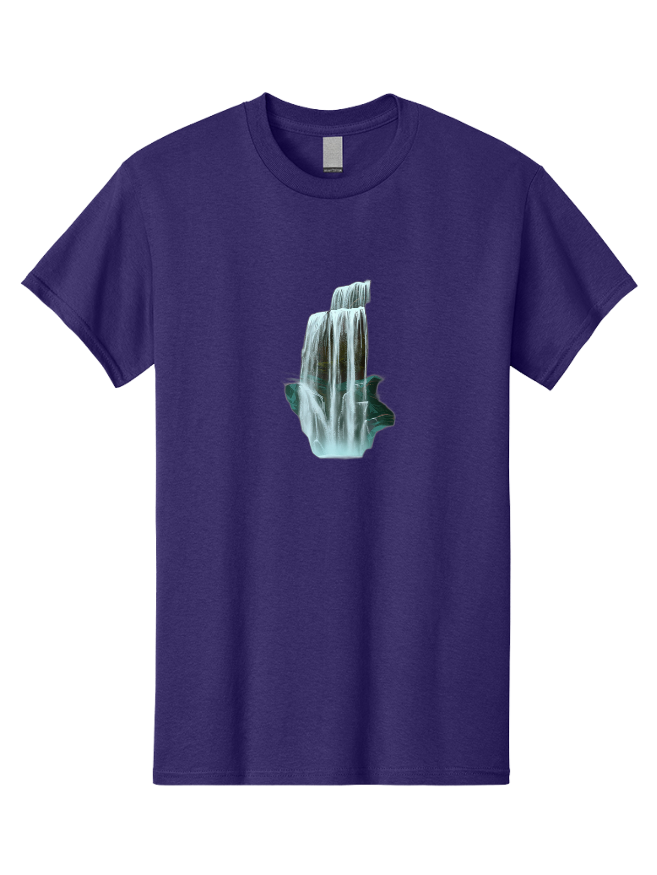 Waterfall Men'S Graphic Tee, 100% Cotton, Comfortable Casual Summer Wear, Machine Washable, Vintage Camera, Old Camera, Antique Camera, Black Camera, Classic Photography, Photography Equipment, Nostalgic Device, Film Camera, Camera Art Bah362 13