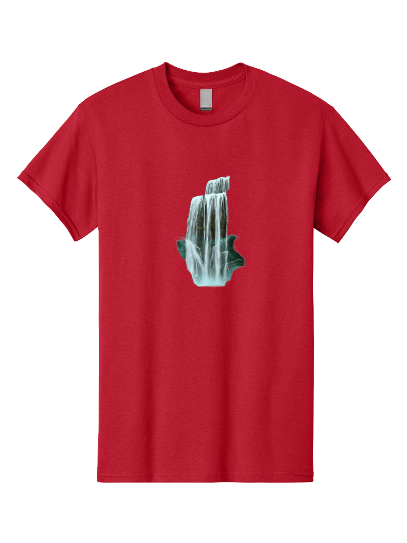 Waterfall Men'S Graphic Tee, 100% Cotton, Comfortable Casual Summer Wear, Machine Washable, Vintage Camera, Old Camera, Antique Camera, Black Camera, Classic Photography, Photography Equipment, Nostalgic Device, Film Camera, Camera Art Bah362 6