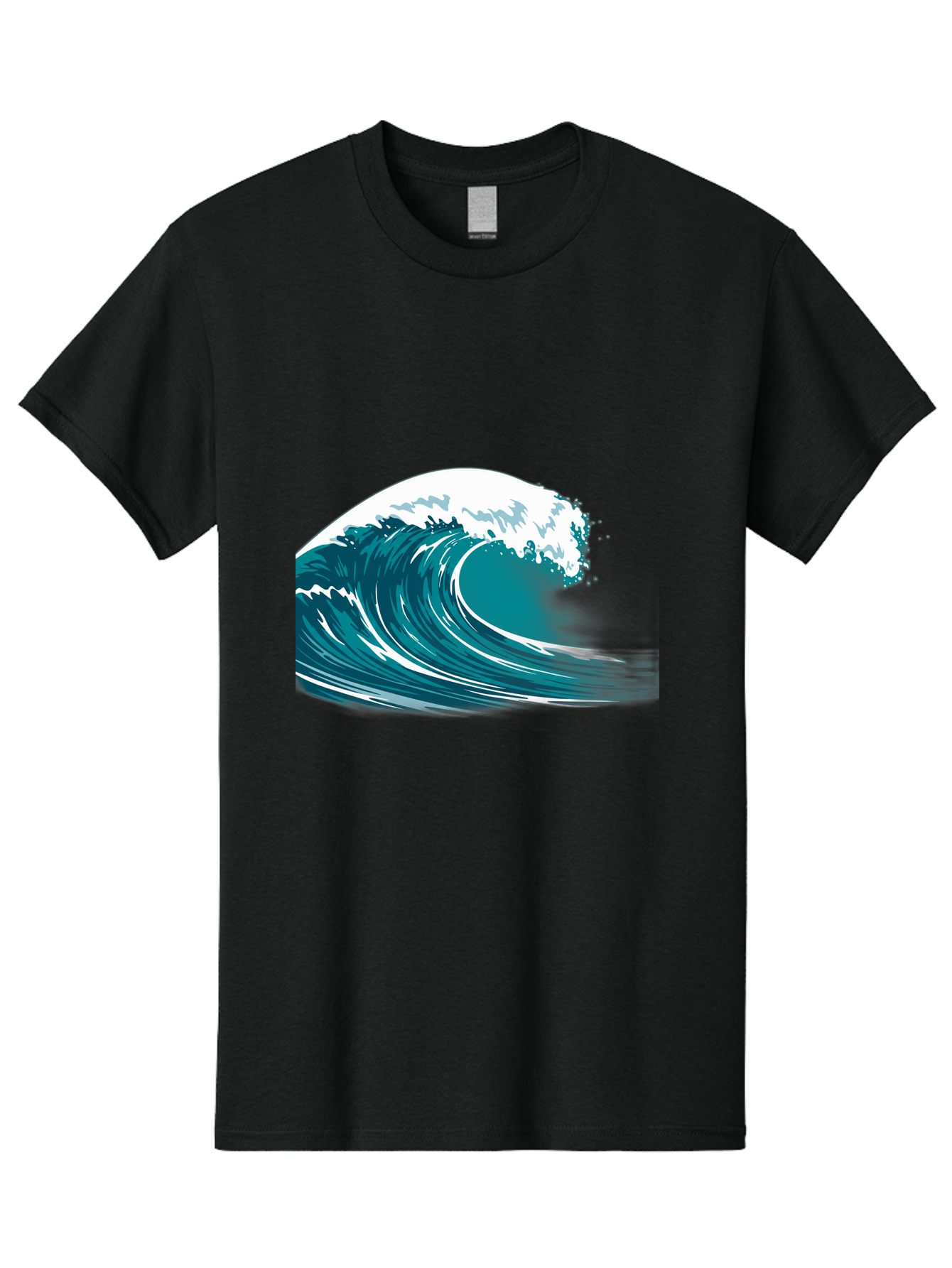 Wave Men'S Graphic Tee, 100% Cotton, Comfortable Casual Summer Wear, Machine Washable, Vintage Camera, Old Camera, Antique Camera, Black Camera, Classic Photography, Photography Equipment, Nostalgic Device, Film Camera, Camera Art Bah364 14