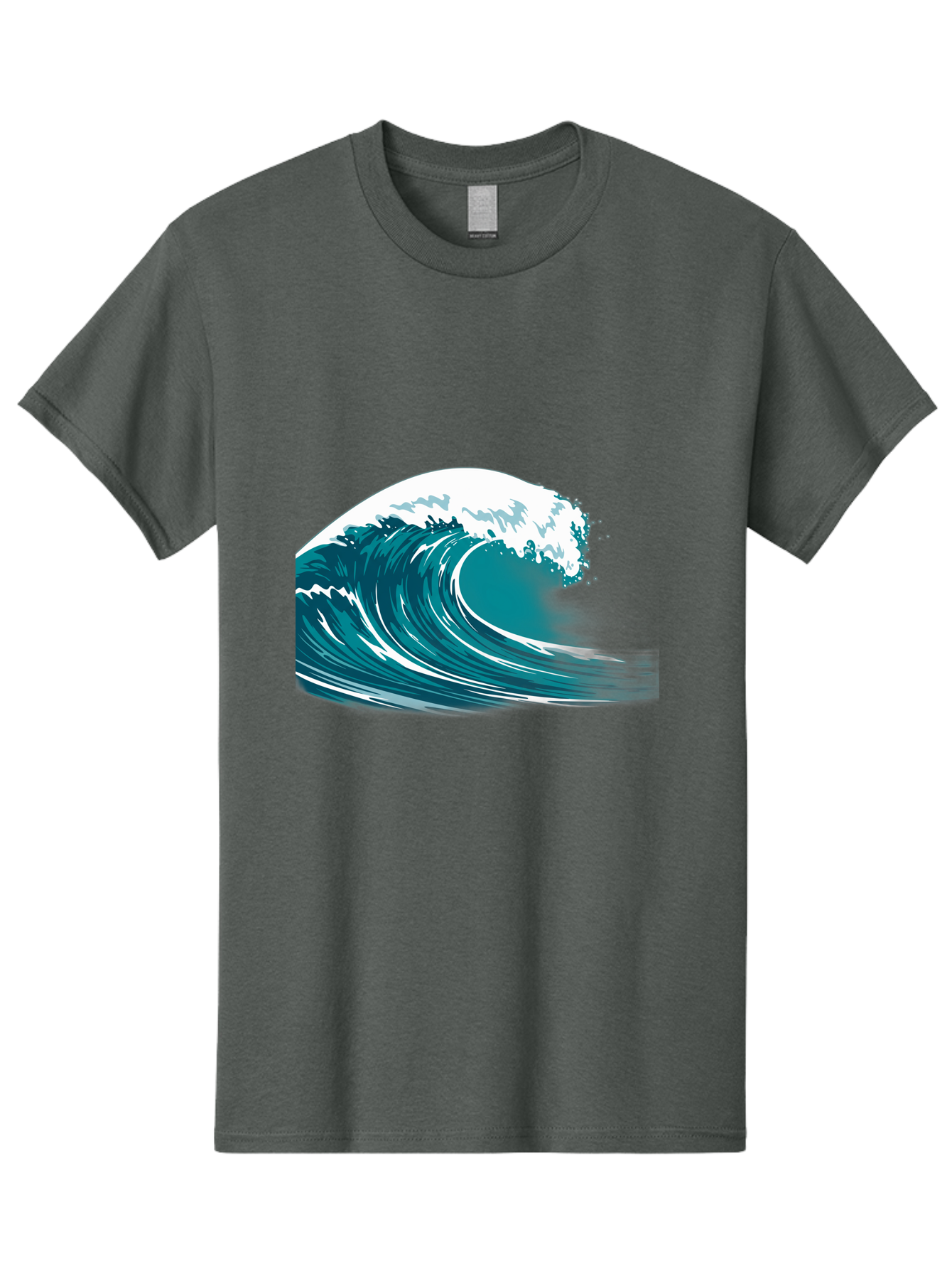 Wave Men'S Graphic Tee, 100% Cotton, Comfortable Casual Summer Wear, Machine Washable, Vintage Camera, Old Camera, Antique Camera, Black Camera, Classic Photography, Photography Equipment, Nostalgic Device, Film Camera, Camera Art Bah364 15