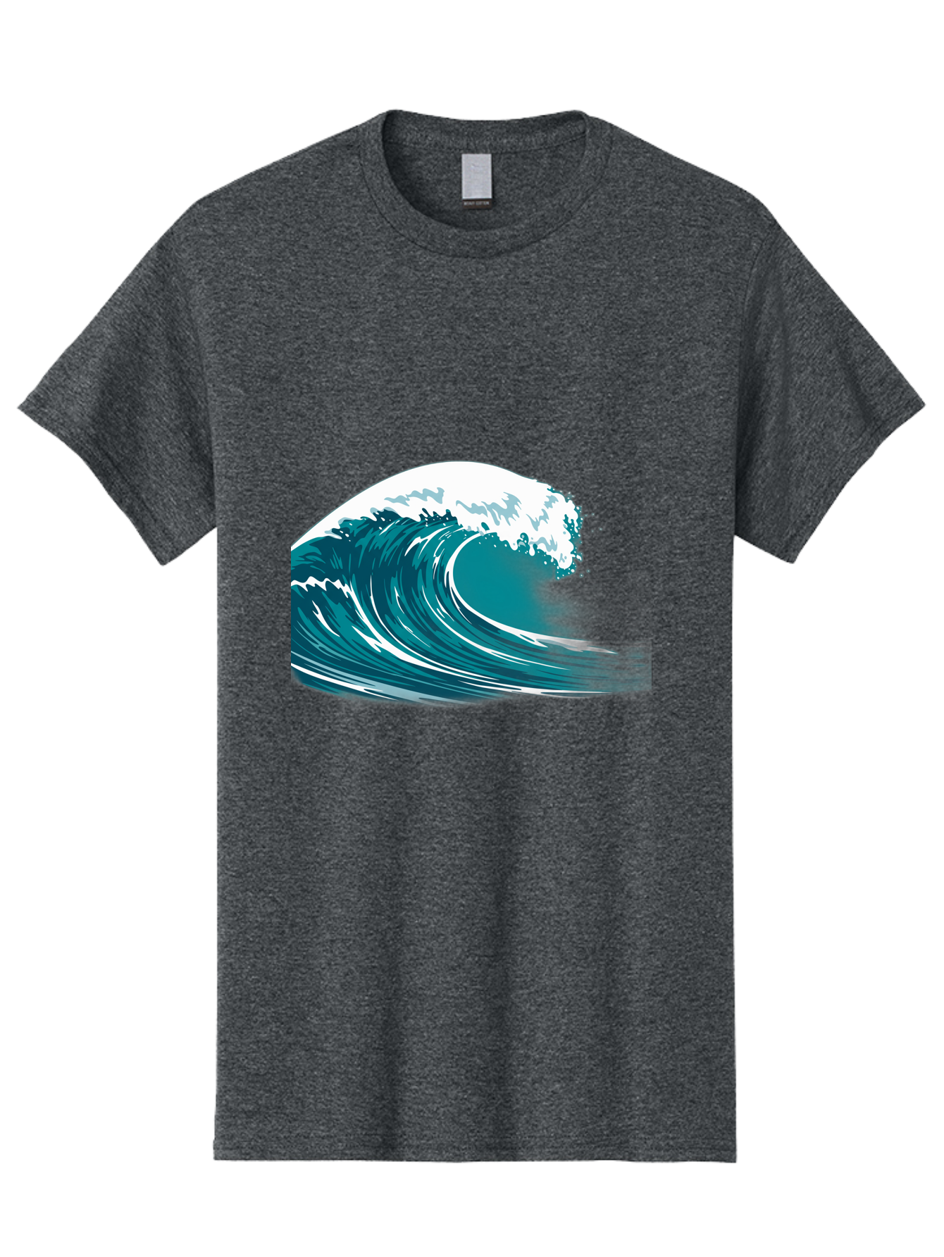 Wave Men'S Graphic Tee, 100% Cotton, Comfortable Casual Summer Wear, Machine Washable, Vintage Camera, Old Camera, Antique Camera, Black Camera, Classic Photography, Photography Equipment, Nostalgic Device, Film Camera, Camera Art Bah364 1