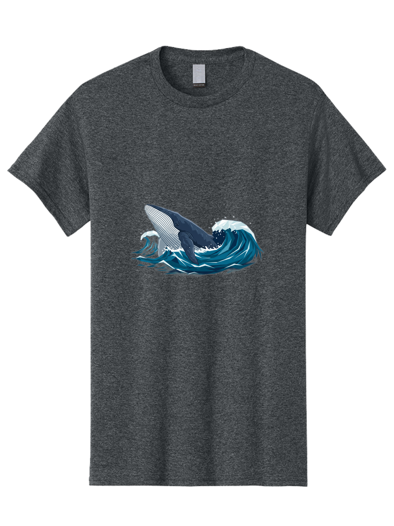 Whale-Breaching-Wave Men'S Graphic Tee, 100% Cotton, Comfortable Casual Summer Wear, Machine Washable, Vintage Camera, Old Camera, Antique Camera, Black Camera, Classic Photography, Photography Equipment, Nostalgic Device, Film Camera, Bah366 7