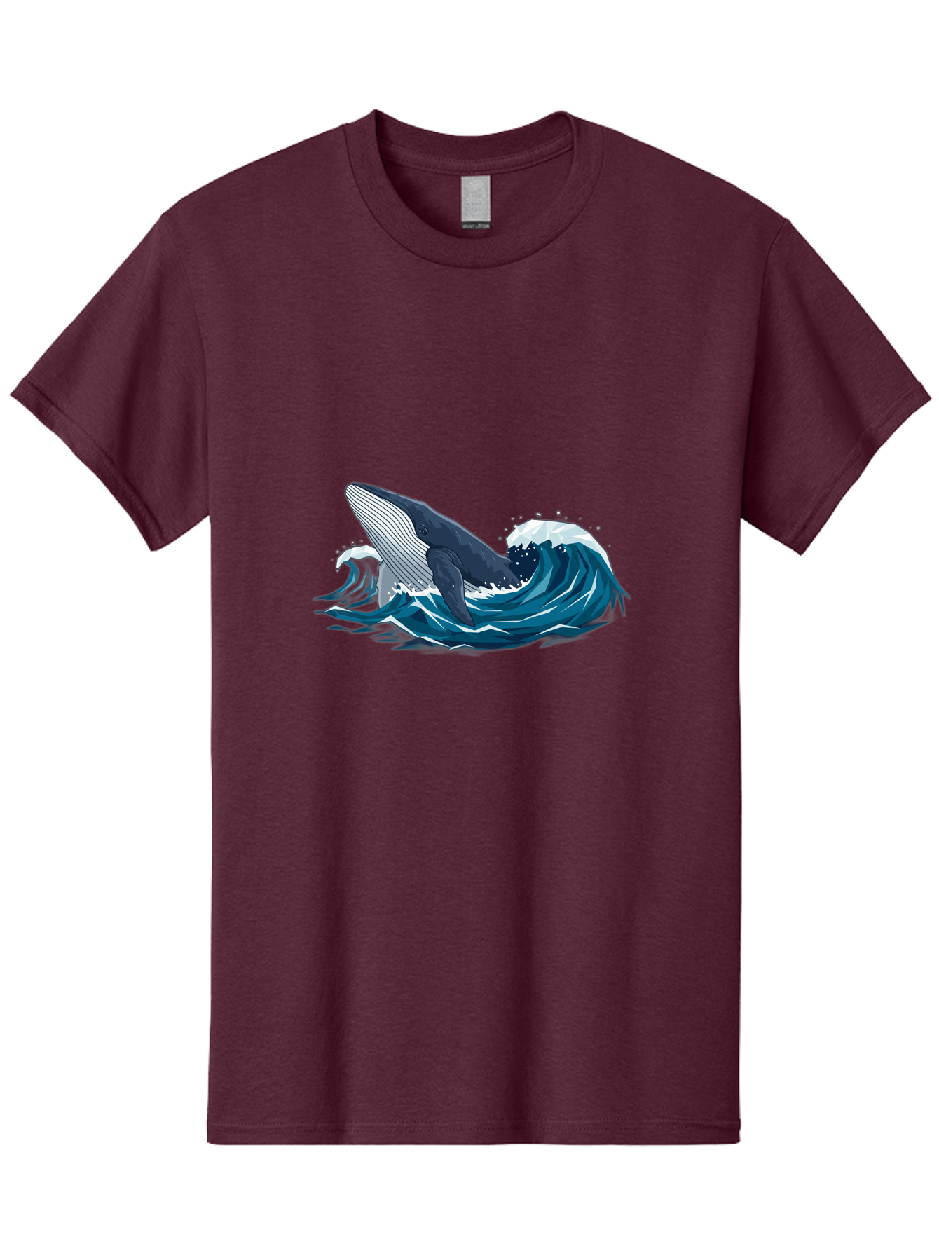 Whale-Breaching-Wave Men'S Graphic Tee, 100% Cotton, Comfortable Casual Summer Wear, Machine Washable, Vintage Camera, Old Camera, Antique Camera, Black Camera, Classic Photography, Photography Equipment, Nostalgic Device, Film Camera, Bah366 15