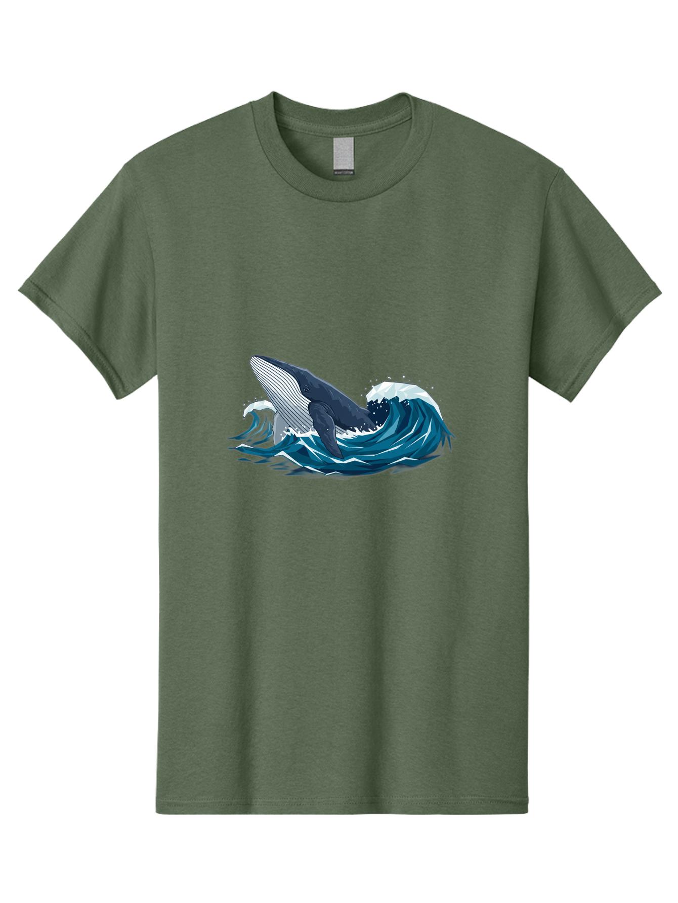 Whale-Breaching-Wave Men'S Graphic Tee, 100% Cotton, Comfortable Casual Summer Wear, Machine Washable, Vintage Camera, Old Camera, Antique Camera, Black Camera, Classic Photography, Photography Equipment, Nostalgic Device, Film Camera, Bah366 9