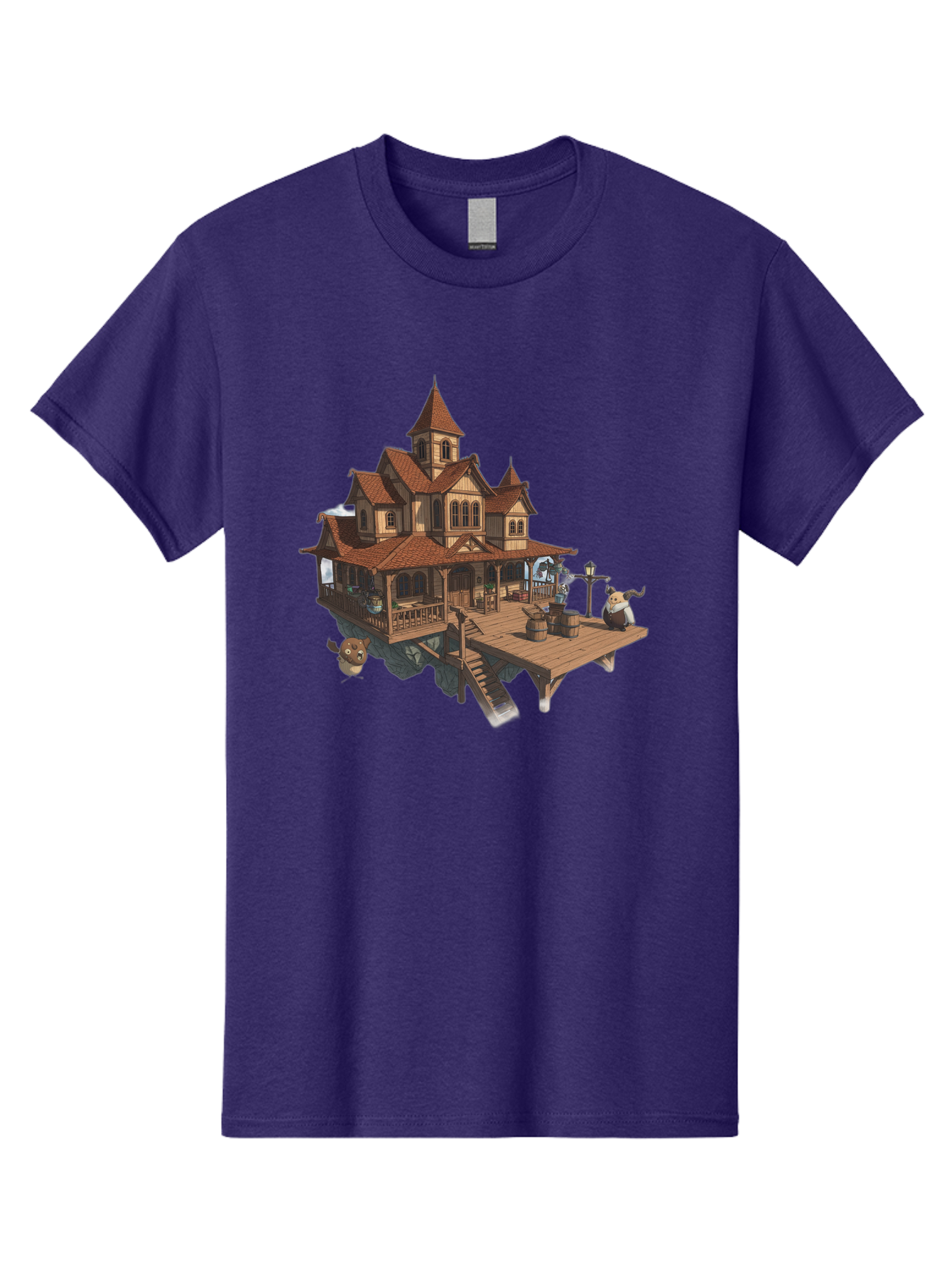 Whimsical-Wooden-Treehouse Men'S Graphic Tee, 100% Cotton, Comfortable Casual Summer Wear, Machine Washable, Vintage Camera, Old Camera, Antique Camera, Black Camera, Classic Photography, Photography Equipment, Nostalgic Device, Film Camera, Bah367 14