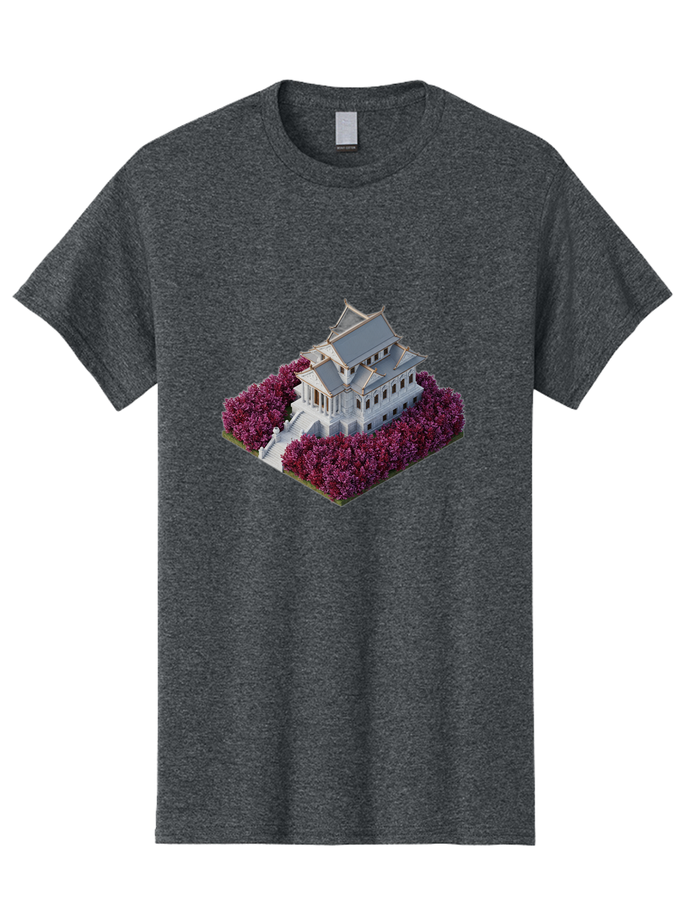 White-Buddhist-Temple Men'S Graphic Tee, 100% Cotton, Comfortable Casual Summer Wear, Machine Washable, Vintage Camera, Old Camera, Antique Camera, Black Camera, Classic Photography, Photography Equipment, Nostalgic Device, Film Camera, Bah368 3