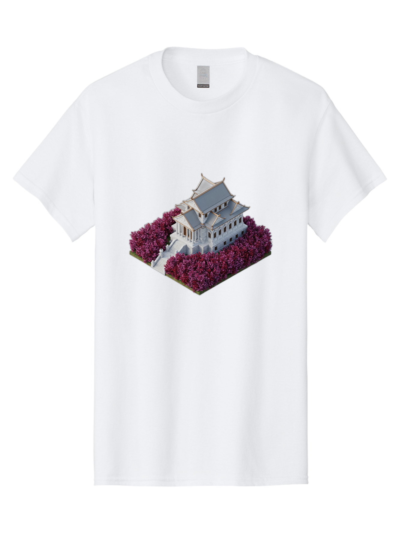 White-Buddhist-Temple Men'S Graphic Tee, 100% Cotton, Comfortable Casual Summer Wear, Machine Washable, Vintage Camera, Old Camera, Antique Camera, Black Camera, Classic Photography, Photography Equipment, Nostalgic Device, Film Camera, Bah368 10
