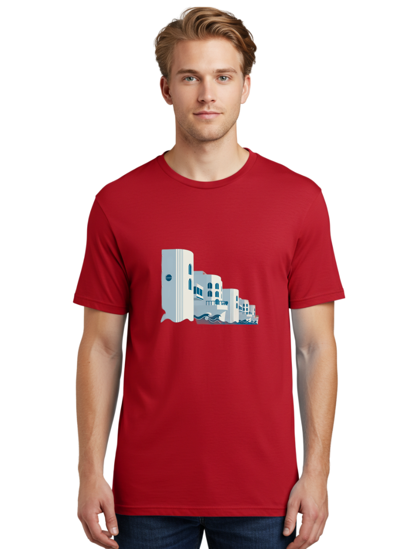 White-Buildings Men'S Graphic Tee, 100% Cotton, Comfortable Casual Summer Wear, Machine Washable, Vintage Camera, Old Camera, Antique Camera, Black Camera, Classic Photography, Photography Equipment, Nostalgic Device, Film Camera, Camera Art Bah369 24