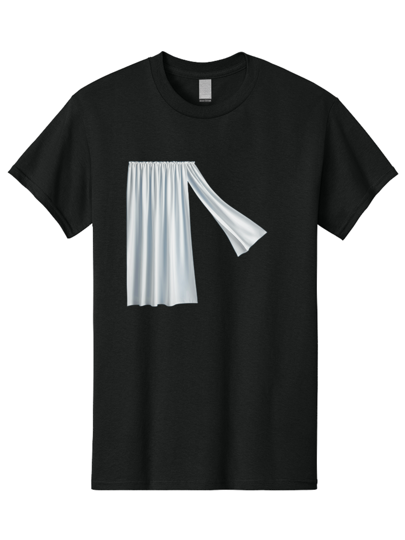 White-Curtain-2 Men'S Graphic Tee, 100% Cotton, Comfortable Casual Summer Wear, Machine Washable, Vintage Camera, Old Camera, Antique Camera, Black Camera, Classic Photography, Photography Equipment, Nostalgic Device, Film Camera, Camera Art Bah371 9