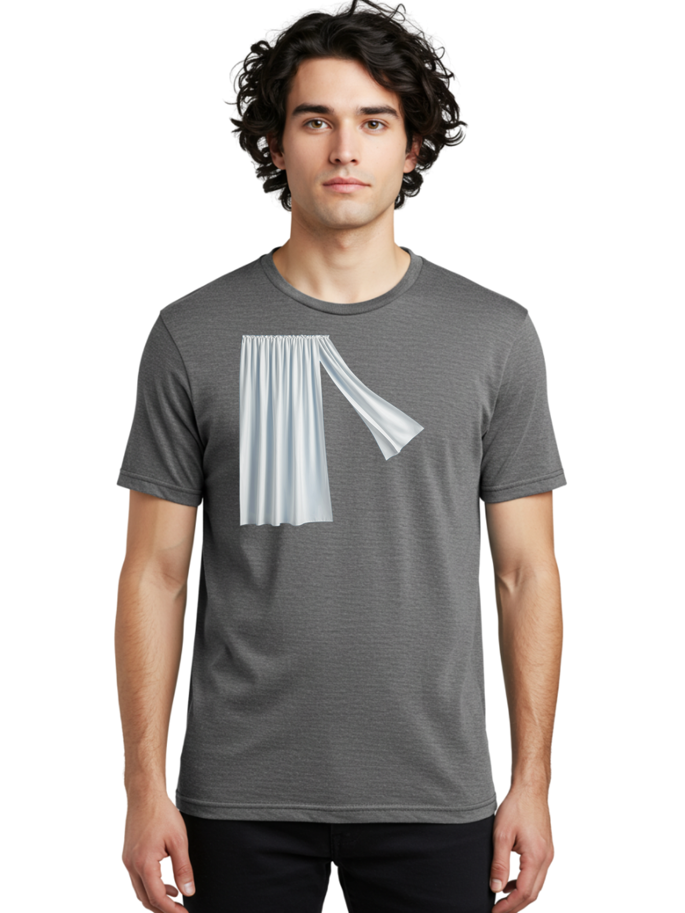 White-Curtain-2 Men'S Graphic Tee, 100% Cotton, Comfortable Casual Summer Wear, Machine Washable, Vintage Camera, Old Camera, Antique Camera, Black Camera, Classic Photography, Photography Equipment, Nostalgic Device, Film Camera, Camera Art Bah371 20