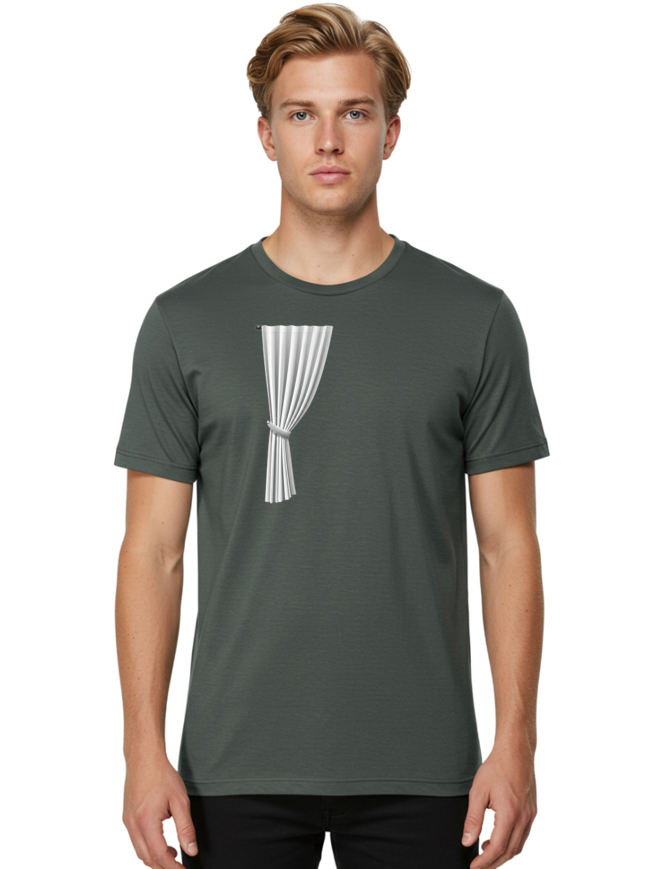 White-Curtain Men'S Graphic Tee, 100% Cotton, Comfortable Casual Summer Wear, Machine Washable, Vintage Camera, Old Camera, Antique Camera, Black Camera, Classic Photography, Photography Equipment, Nostalgic Device, Film Camera, Camera Art Bah372 27