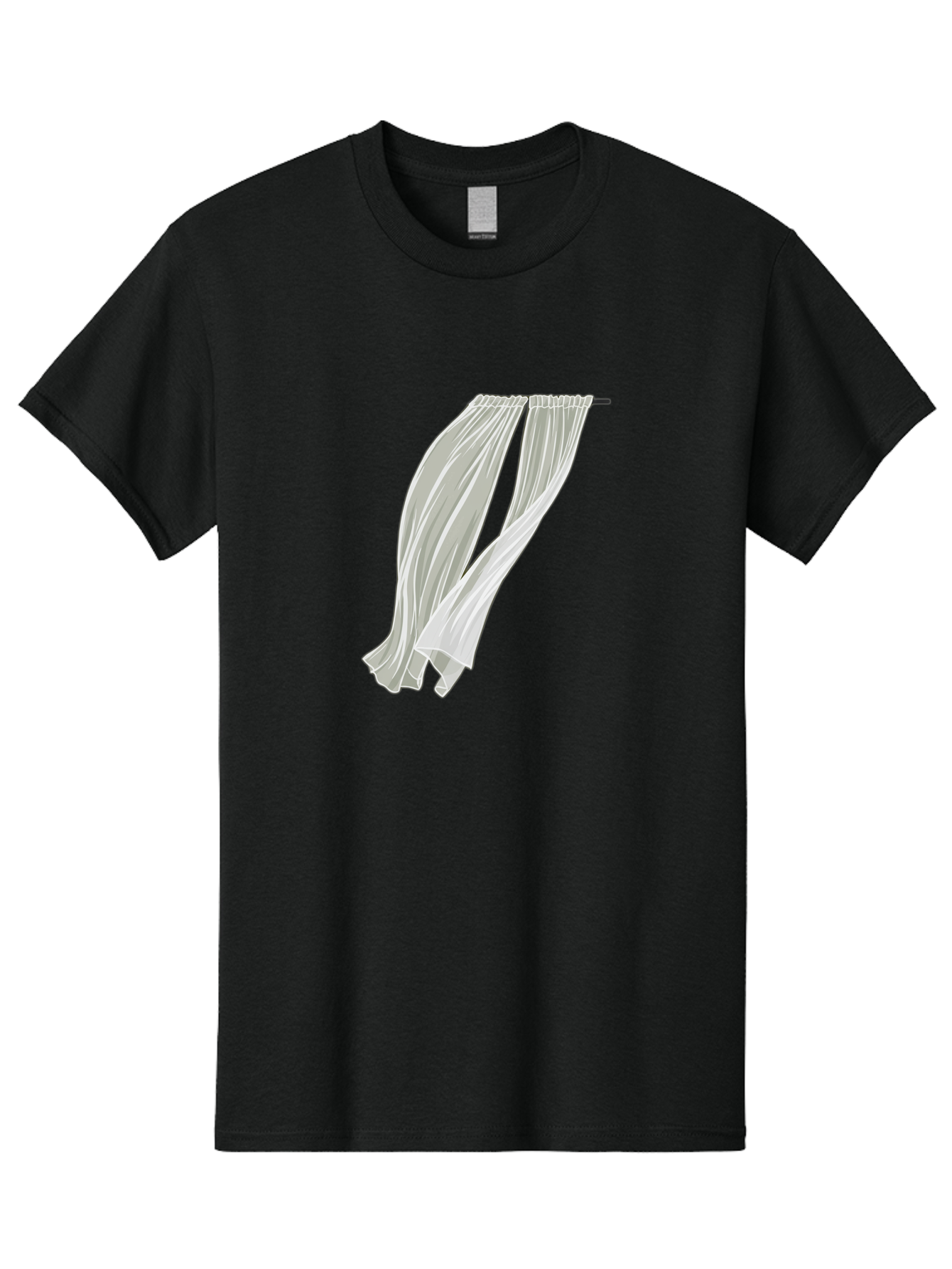 White-Curtains-1 Men'S Graphic Tee, 100% Cotton, Comfortable Casual Summer Wear, Machine Washable, Vintage Camera, Old Camera, Antique Camera, Black Camera, Classic Photography, Photography Equipment, Nostalgic Device, Film Camera, Camera Art Bah373 4