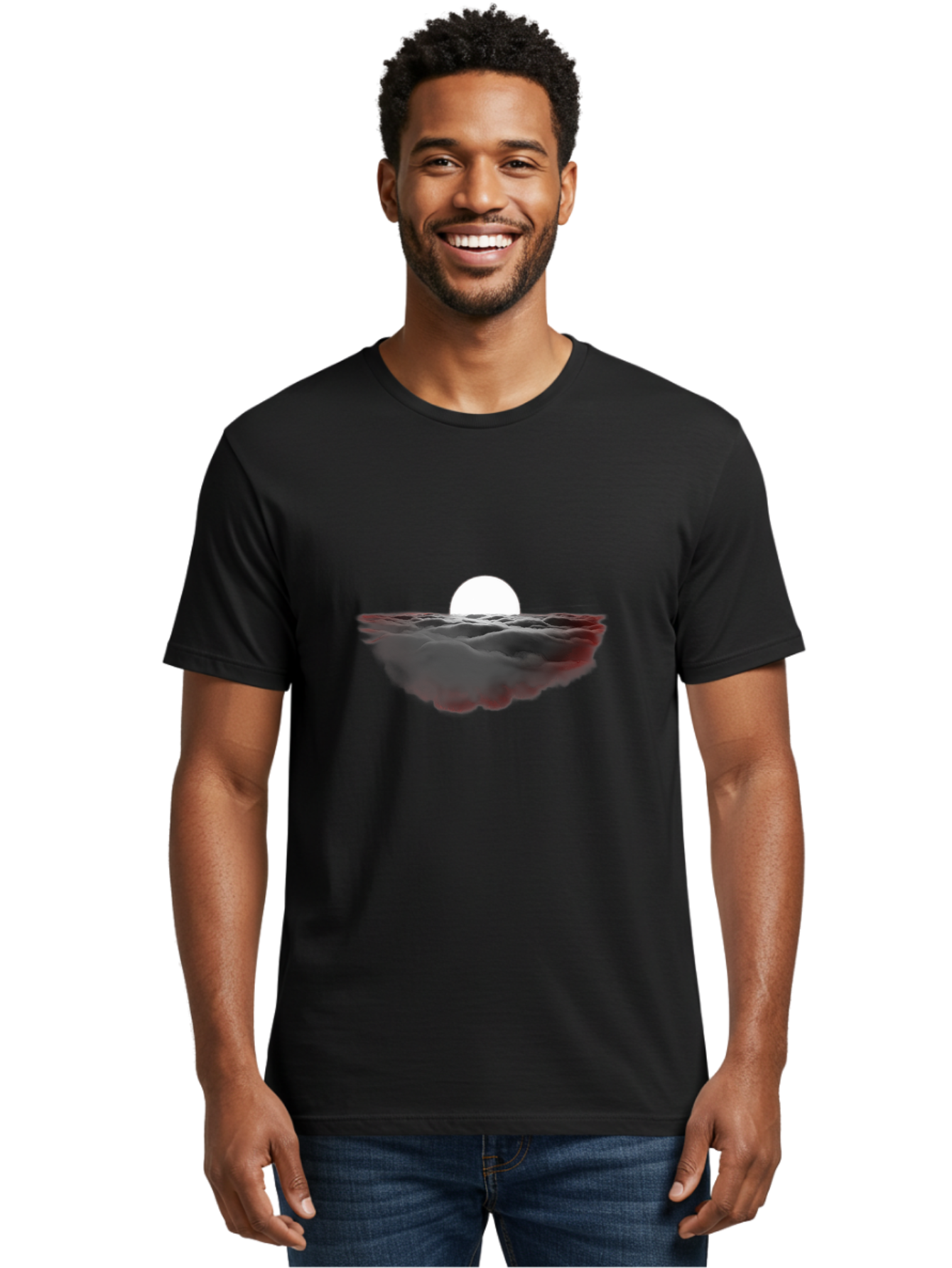 White-Sun-Over-Clouds Men'S Graphic Tee, 100% Cotton, Comfortable Casual Summer Wear, Machine Washable, Vintage Camera, Old Camera, Antique Camera, Black Camera, Classic Photography, Photography Equipment, Nostalgic Device, Film Camera, Bah380 21
