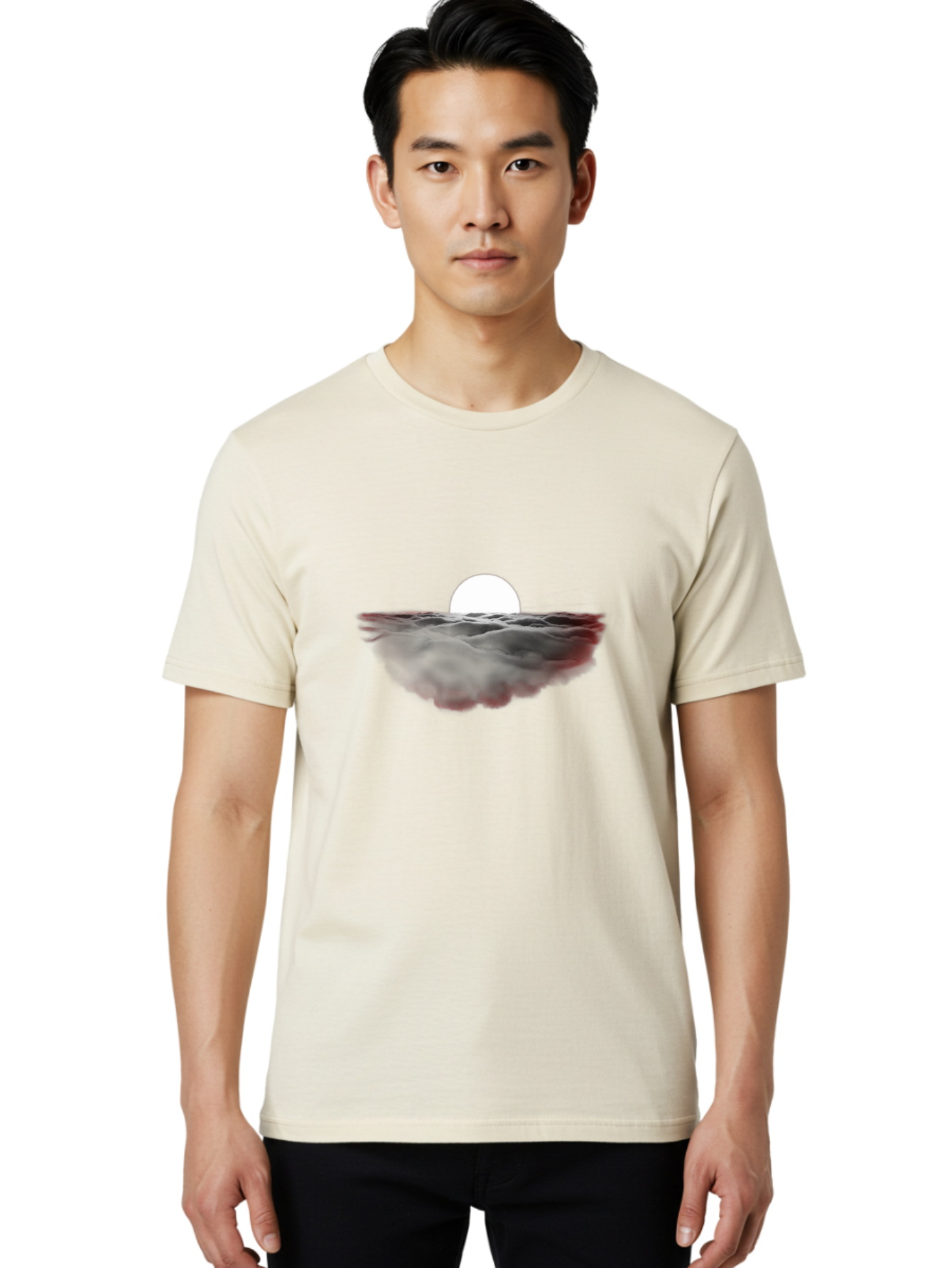 White-Sun-Over-Clouds Men'S Graphic Tee, 100% Cotton, Comfortable Casual Summer Wear, Machine Washable, Vintage Camera, Old Camera, Antique Camera, Black Camera, Classic Photography, Photography Equipment, Nostalgic Device, Film Camera, Bah380 17