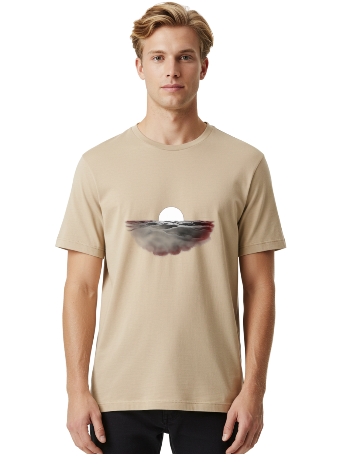 White-Sun-Over-Clouds Men'S Graphic Tee, 100% Cotton, Comfortable Casual Summer Wear, Machine Washable, Vintage Camera, Old Camera, Antique Camera, Black Camera, Classic Photography, Photography Equipment, Nostalgic Device, Film Camera, Bah380 28