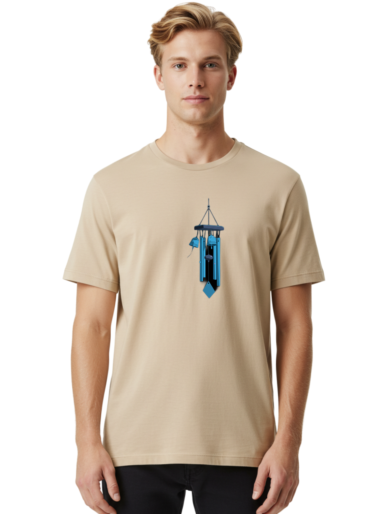 Wind-Chime Men'S Graphic Tee, 100% Cotton, Comfortable Casual Summer Wear, Machine Washable, Vintage Camera, Old Camera, Antique Camera, Black Camera, Classic Photography, Photography Equipment, Nostalgic Device, Film Camera, Camera Art Bah383 21