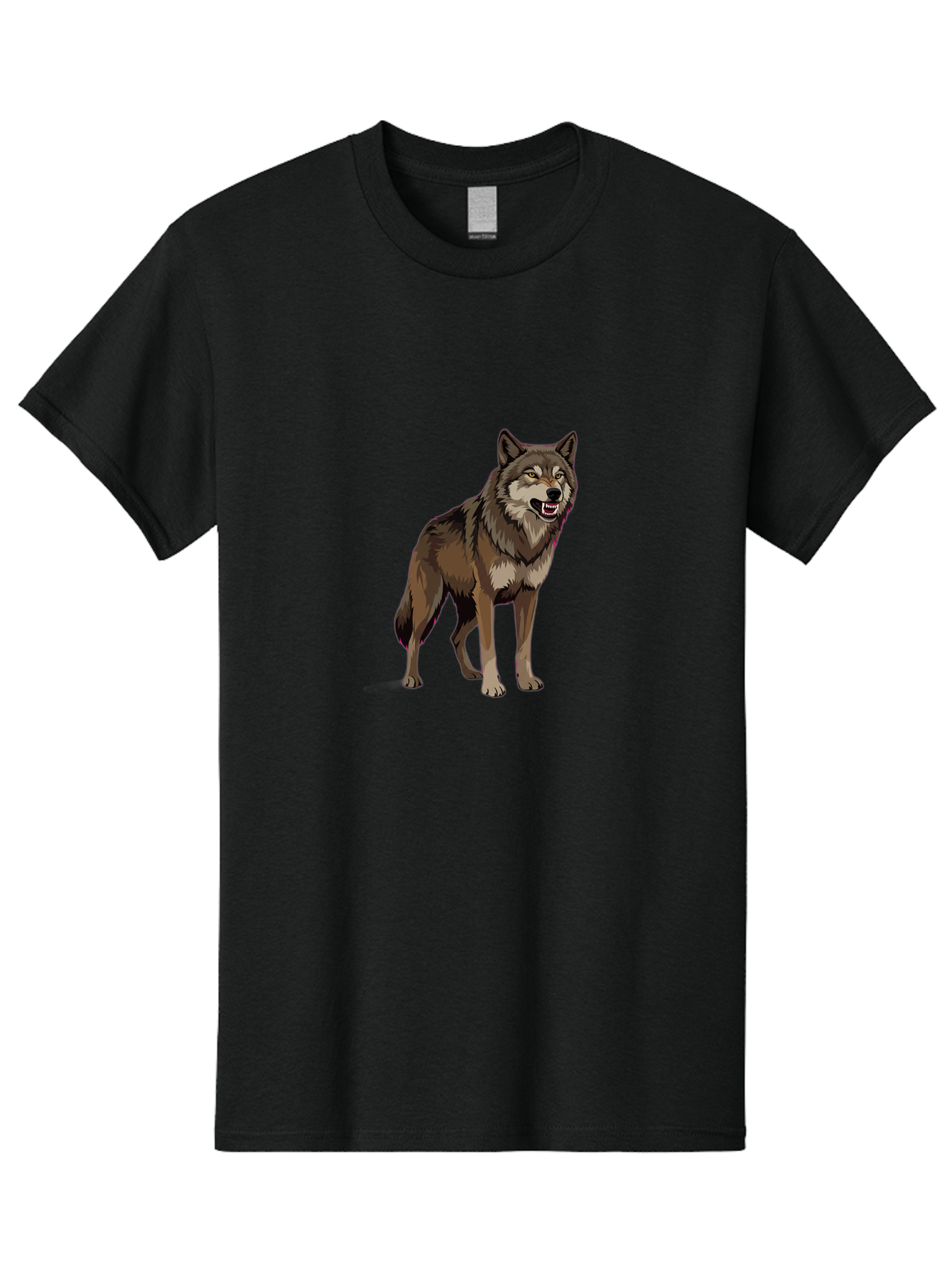 Wolf Men'S Graphic Tee, 100% Cotton, Comfortable Casual Summer Wear, Machine Washable, Vintage Camera, Old Camera, Antique Camera, Black Camera, Classic Photography, Photography Equipment, Nostalgic Device, Film Camera, Camera Art Bah390 10