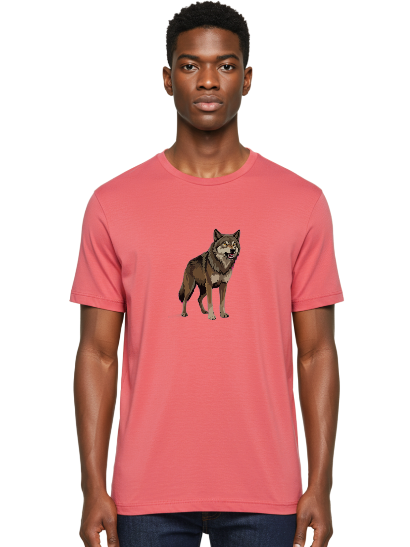 Wolf Men'S Graphic Tee, 100% Cotton, Comfortable Casual Summer Wear, Machine Washable, Vintage Camera, Old Camera, Antique Camera, Black Camera, Classic Photography, Photography Equipment, Nostalgic Device, Film Camera, Camera Art Bah390 27
