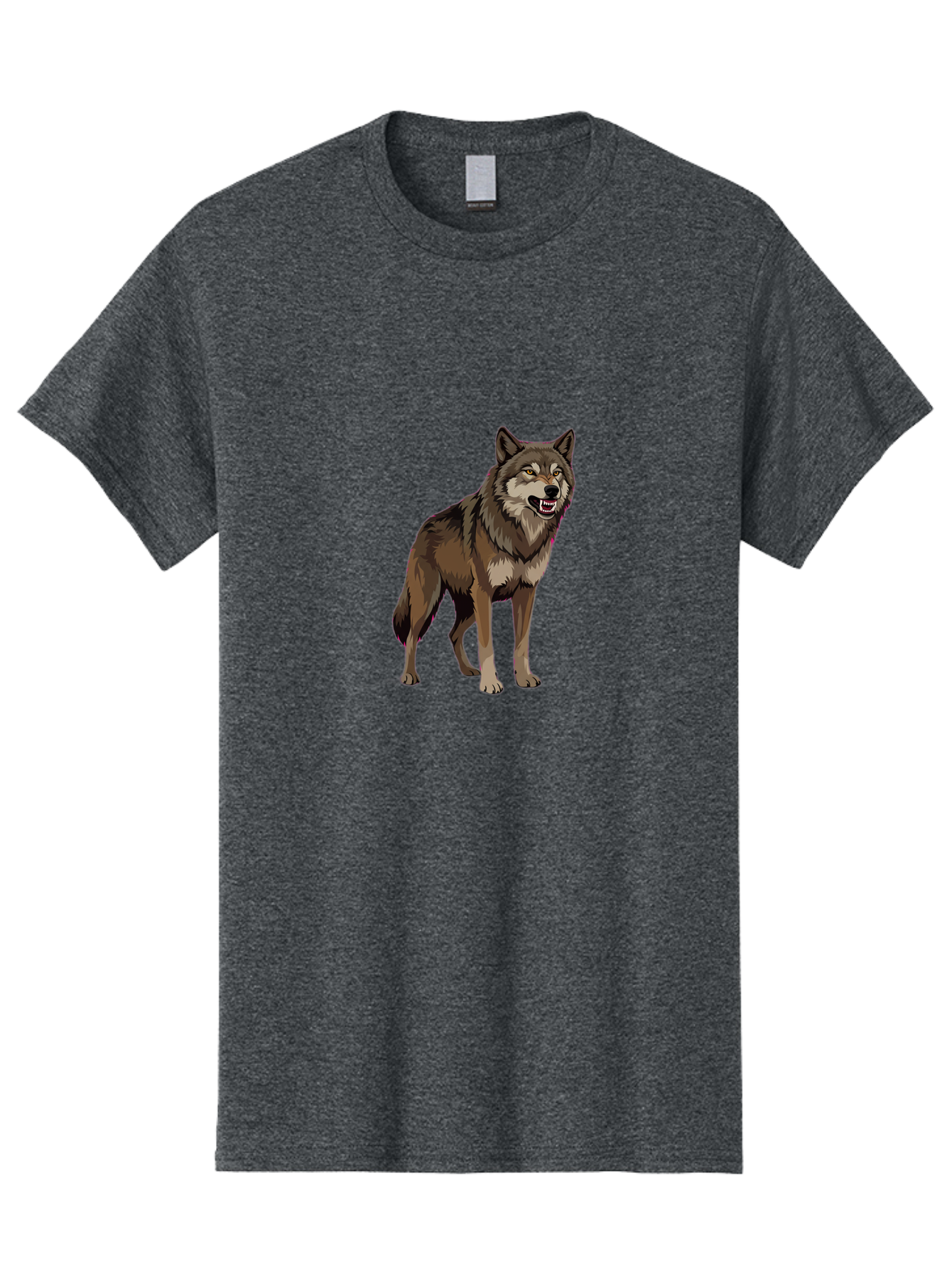 Wolf Men'S Graphic Tee, 100% Cotton, Comfortable Casual Summer Wear, Machine Washable, Vintage Camera, Old Camera, Antique Camera, Black Camera, Classic Photography, Photography Equipment, Nostalgic Device, Film Camera, Camera Art Bah390 13