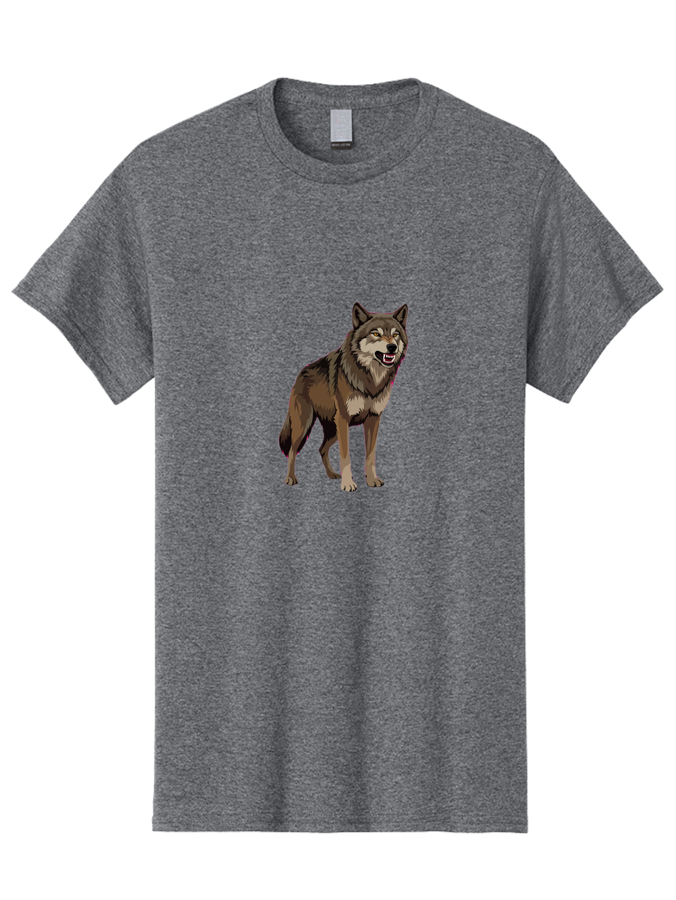 Wolf Men'S Graphic Tee, 100% Cotton, Comfortable Casual Summer Wear, Machine Washable, Vintage Camera, Old Camera, Antique Camera, Black Camera, Classic Photography, Photography Equipment, Nostalgic Device, Film Camera, Camera Art Bah390 7