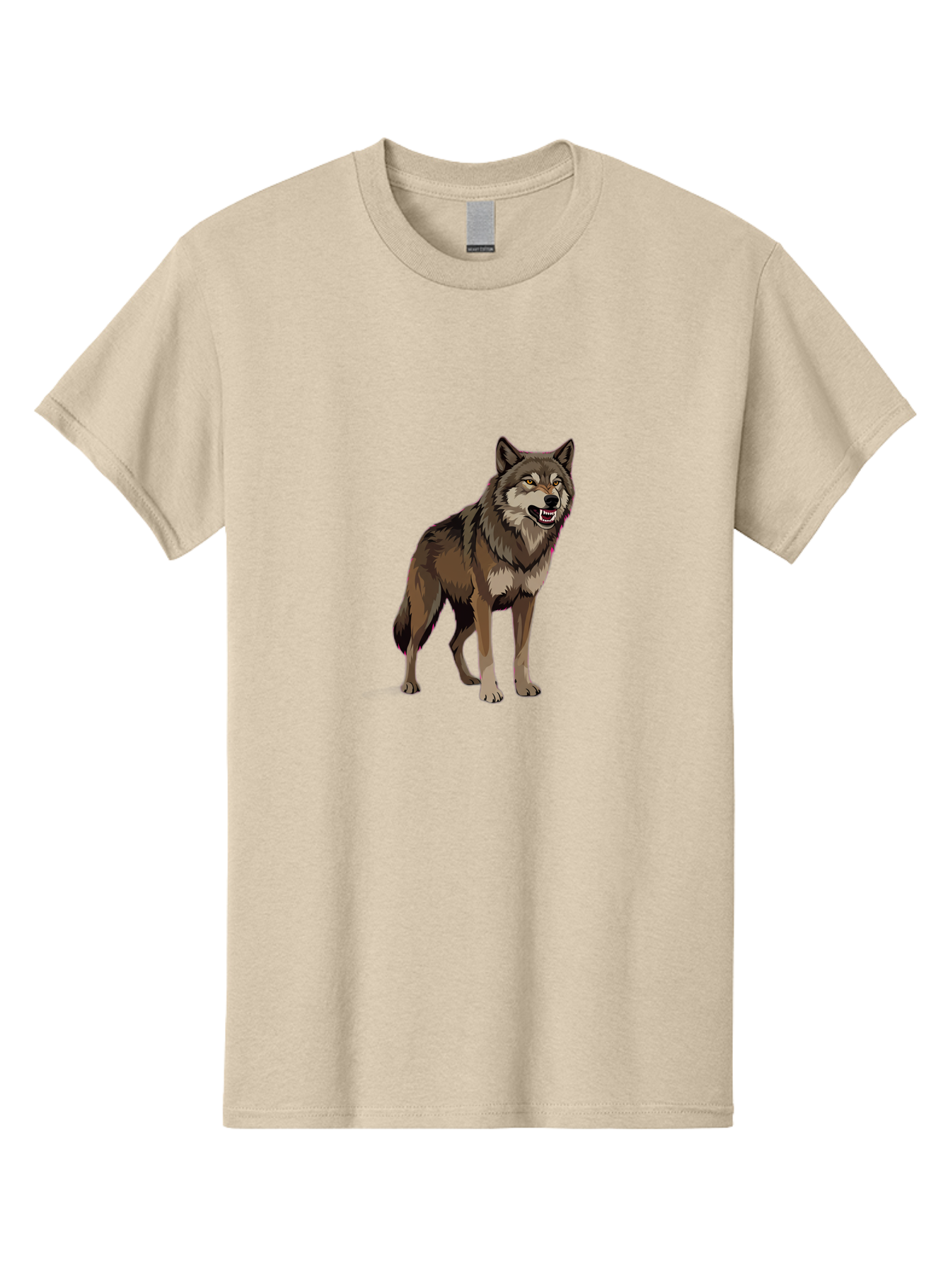 Wolf Men'S Graphic Tee, 100% Cotton, Comfortable Casual Summer Wear, Machine Washable, Vintage Camera, Old Camera, Antique Camera, Black Camera, Classic Photography, Photography Equipment, Nostalgic Device, Film Camera, Camera Art Bah390 3