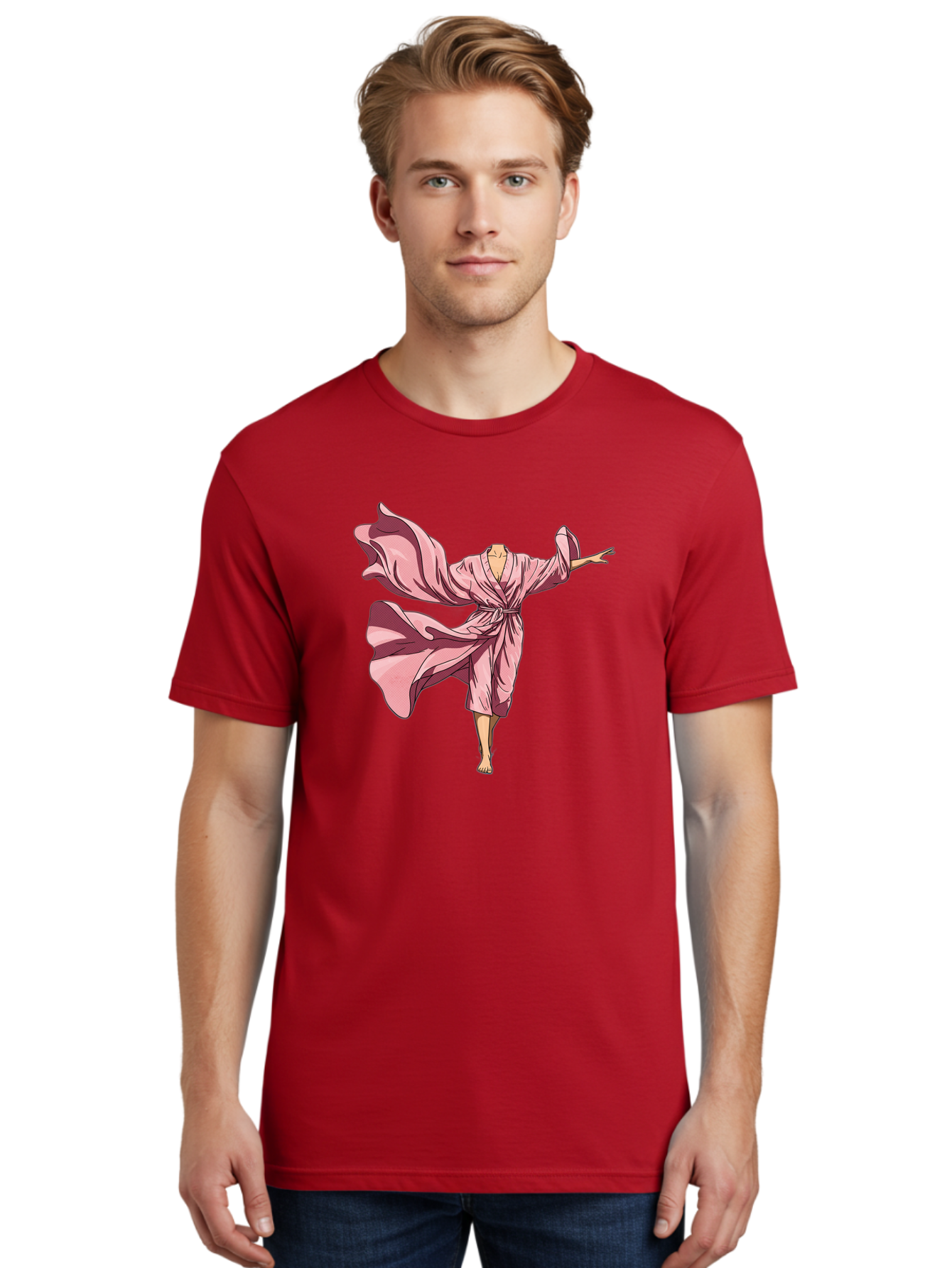 Woman-In-Flowing-Pink-Robe Men'S Graphic Tee, 100% Cotton, Comfortable Casual Summer Wear, Machine Washable, Vintage Camera, Old Camera, Antique Camera, Black Camera, Classic Photography, Photography Equipment, Nostalgic Device, Film Camera, Bah391 25