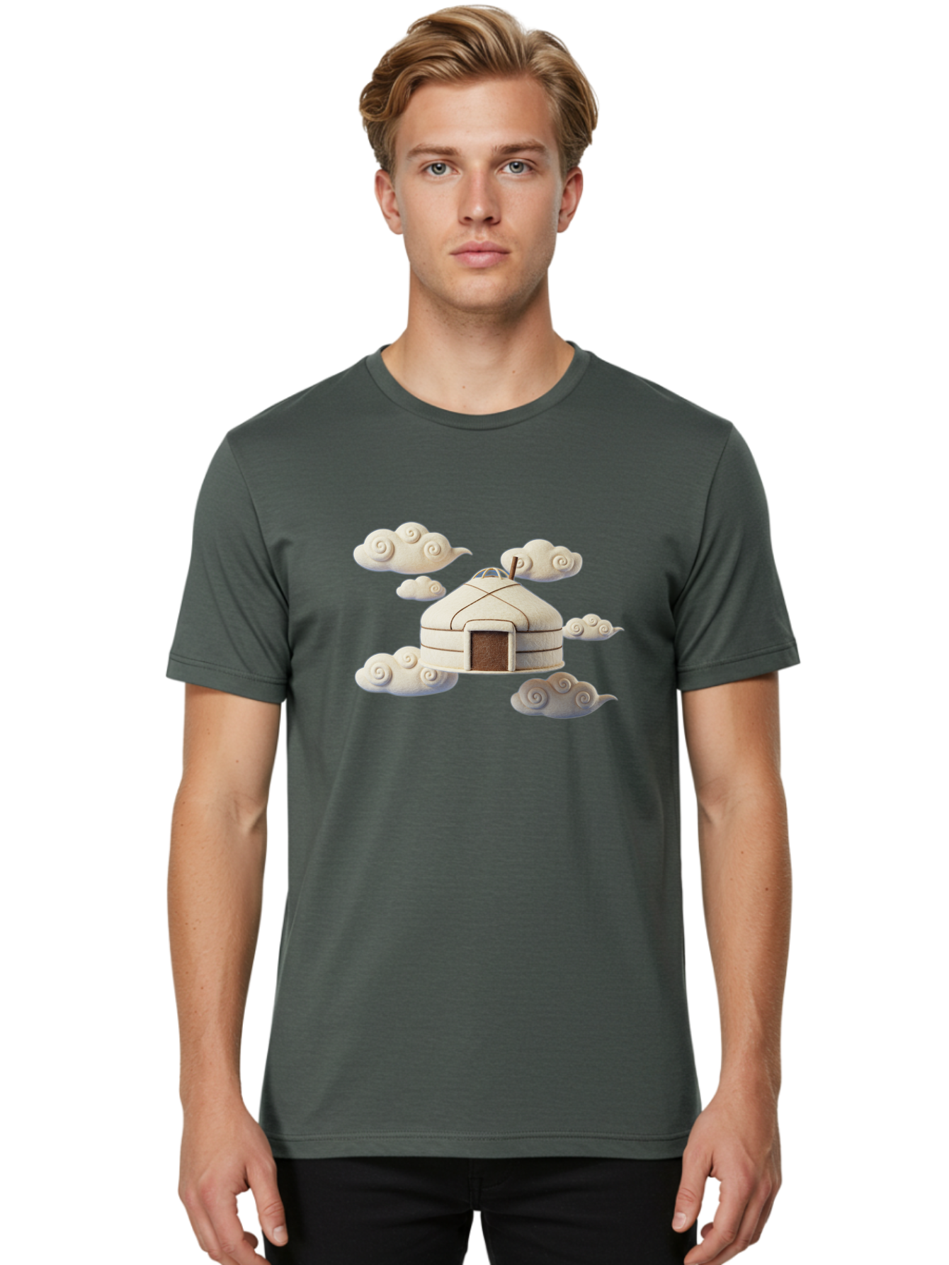 Yurt-House Men'S Graphic Tee, 100% Cotton, Comfortable Casual Summer Wear, Machine Washable, Vintage Camera, Old Camera, Antique Camera, Black Camera, Classic Photography, Photography Equipment, Nostalgic Device, Film Camera, Camera Art Bah410 22